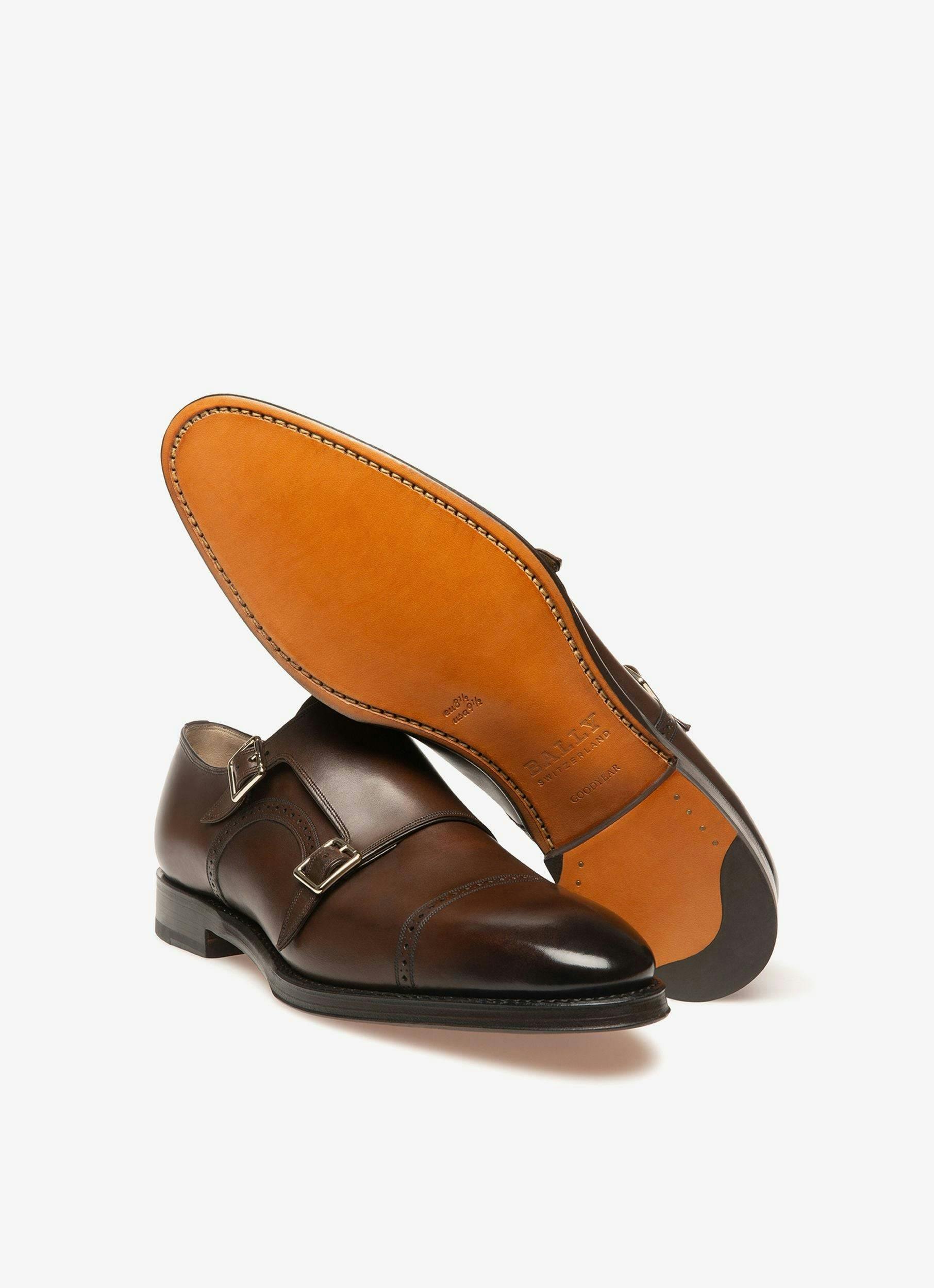 Scribe Novo Loafers In Brown Leather - Men's - Bally - 03