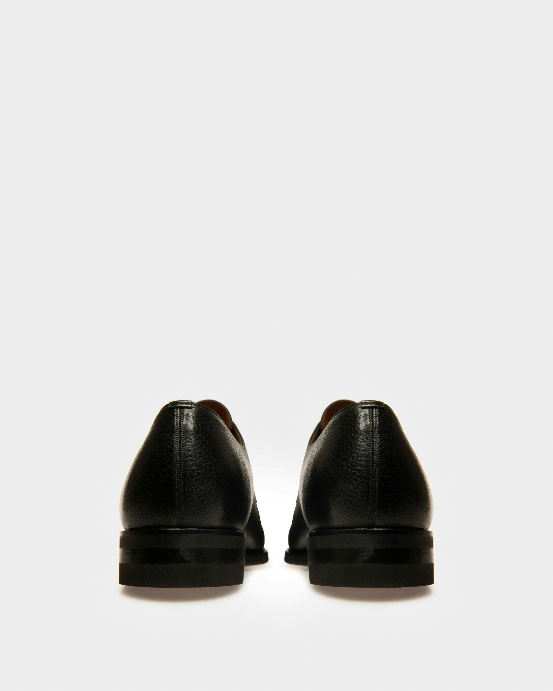 Scrivani Mens Handpainted Leather Shoe In Black - Men's - Bally - 03
