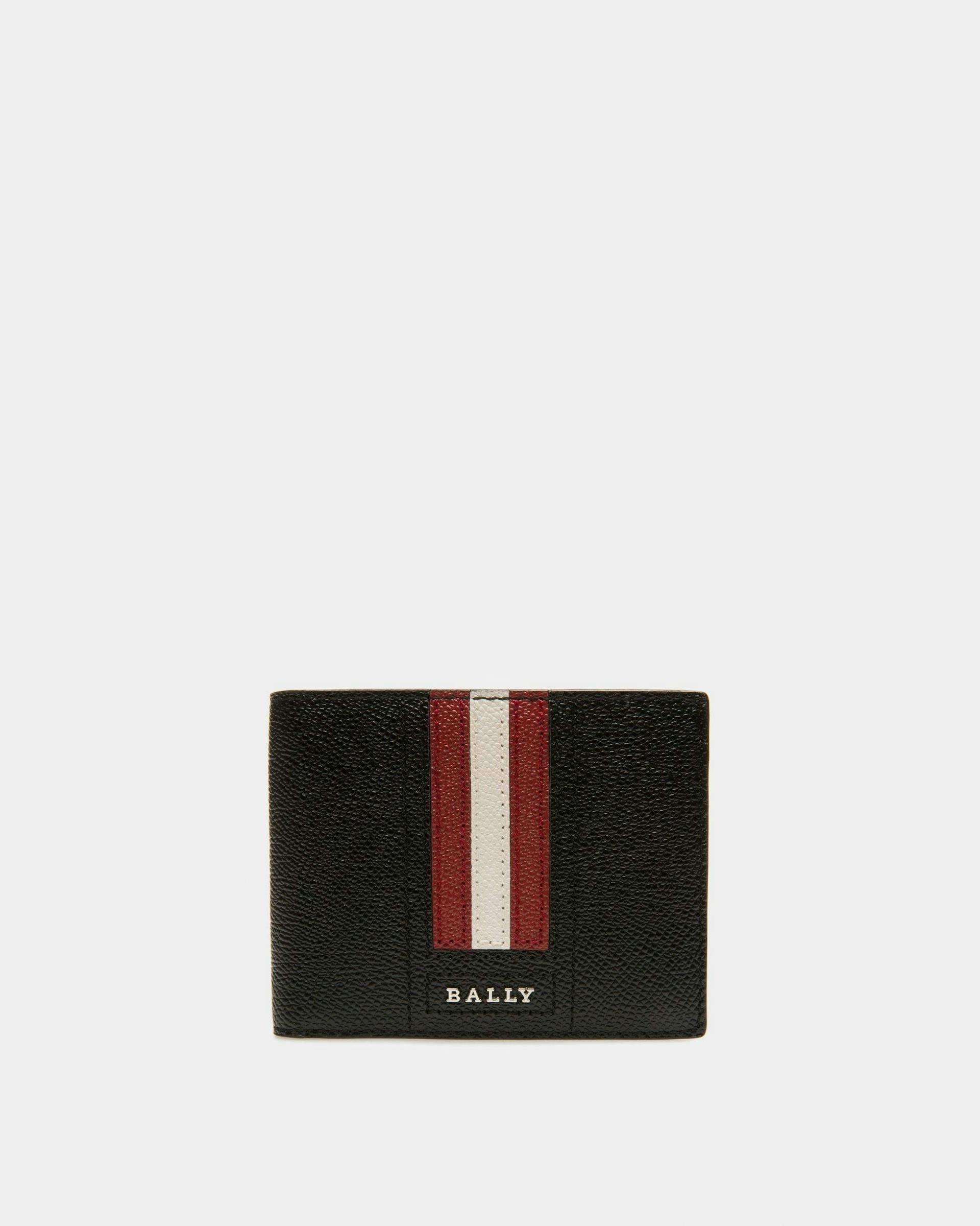 Trasai Leather Wallet In Black - Men's - Bally - 01