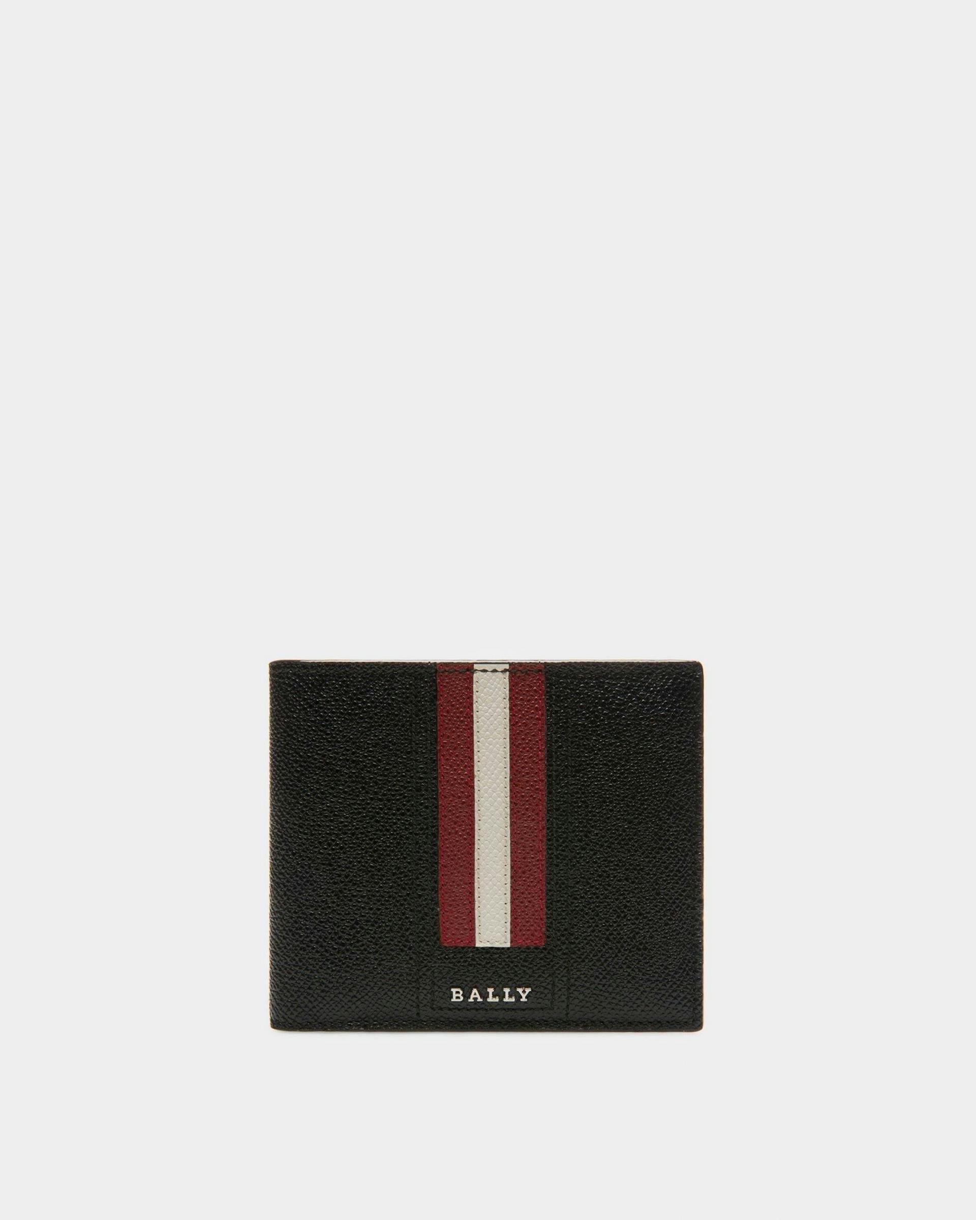 Taliky Leather Coin Wallet In Black - Men's - Bally - 01