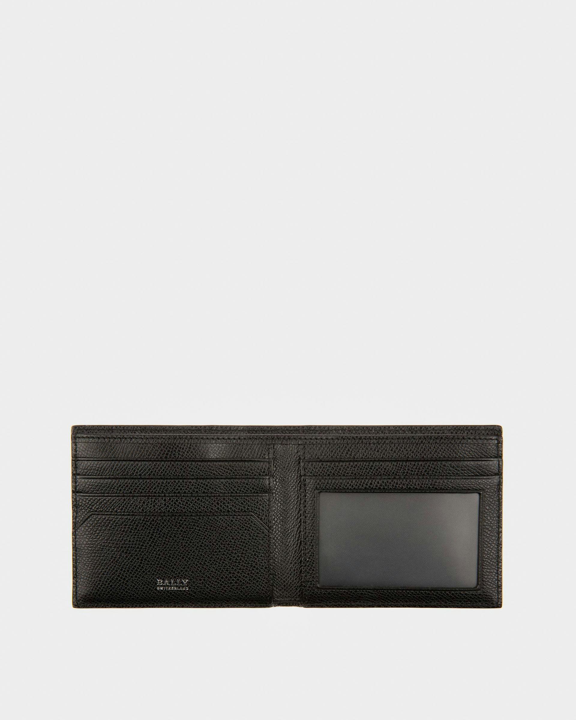 Tonett Leather Wallet In Black - Men's - Bally - 03