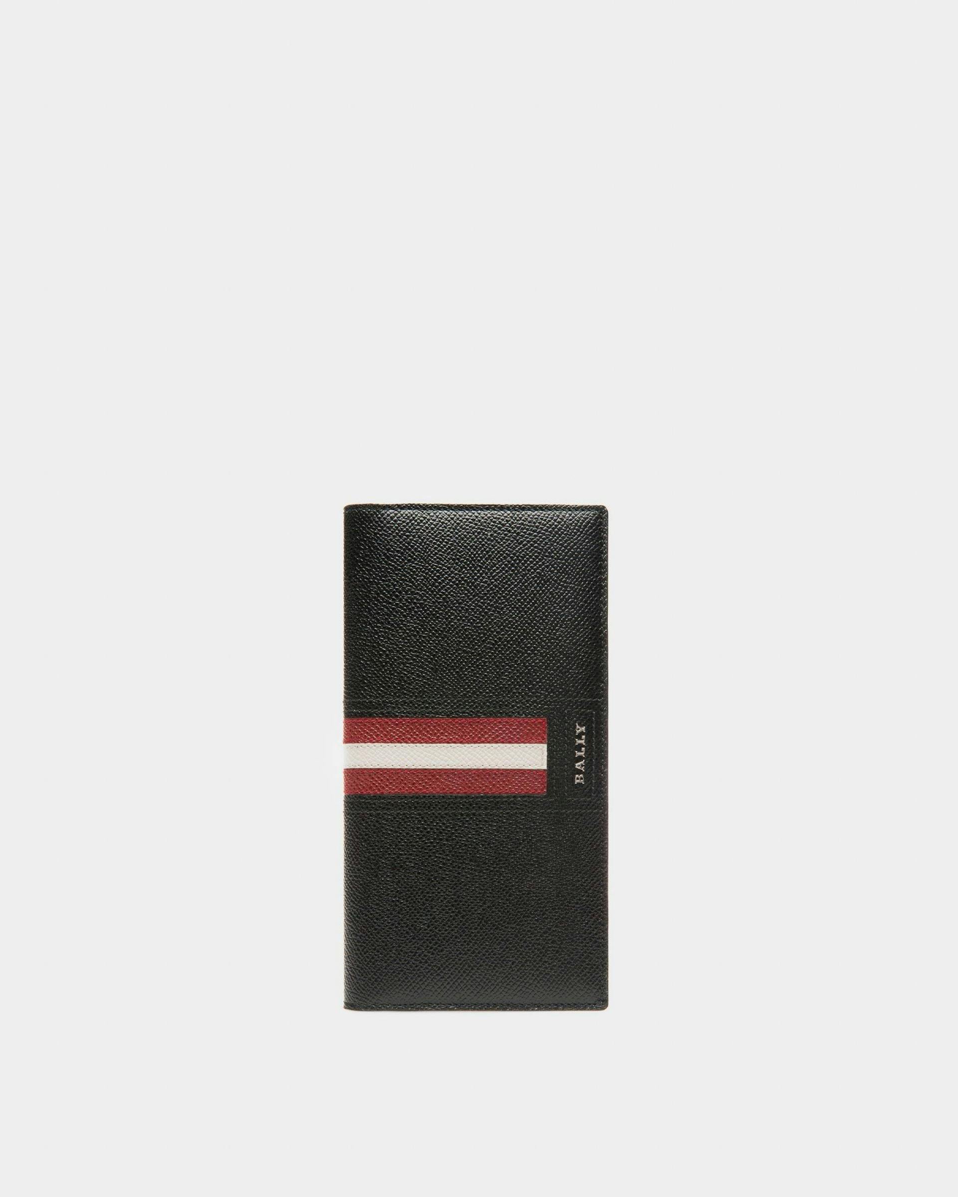Taliro Leather Continental Wallet In Black - Men's - Bally - 01