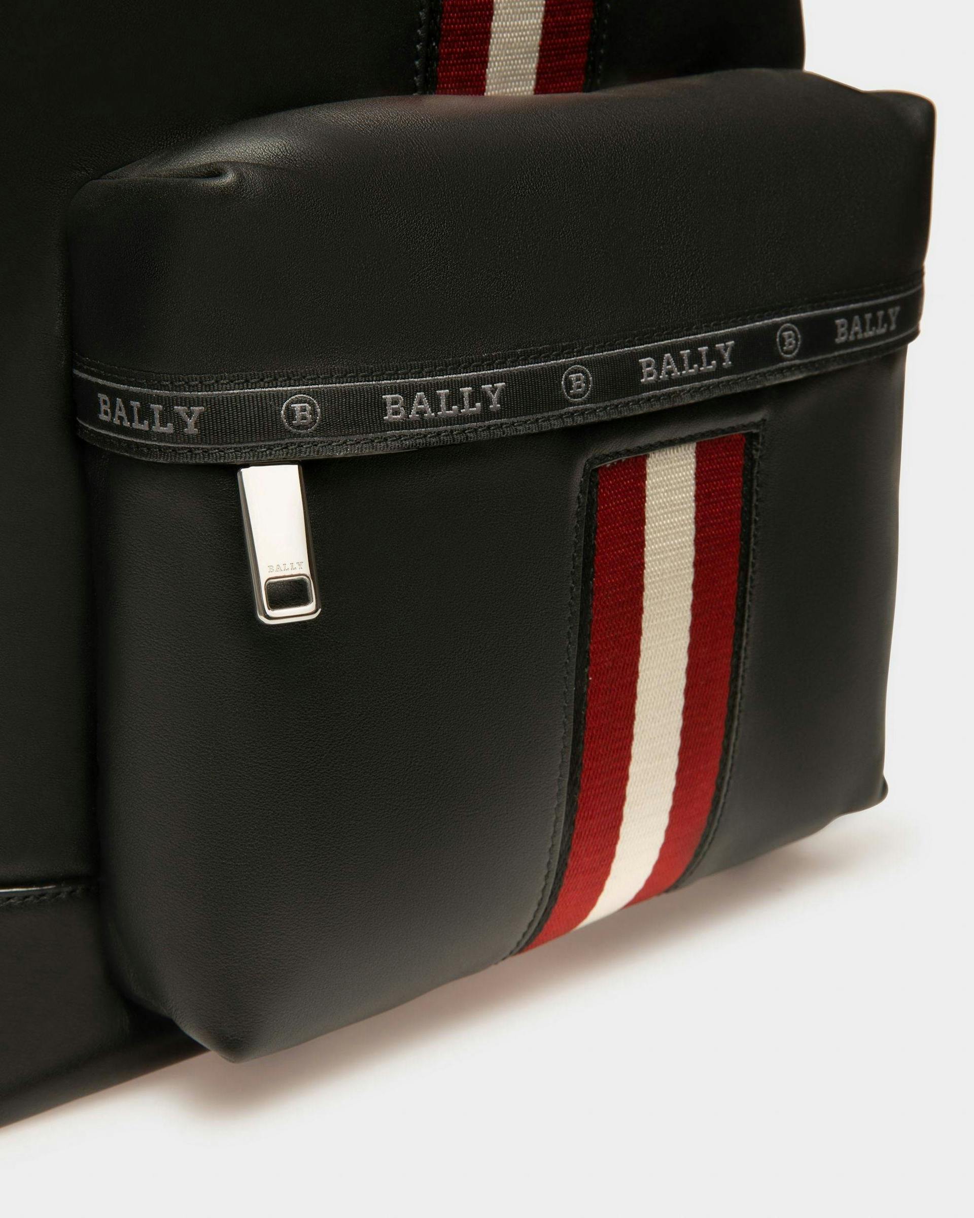 Harper Leather Backpack In Black - Men's - Bally - 03