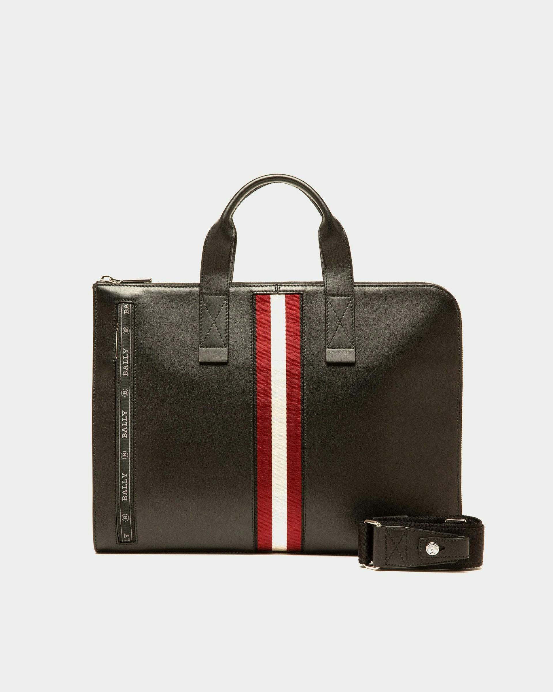 High Point Business Bag In Leather And Synthetic - Men's - Bally - 01