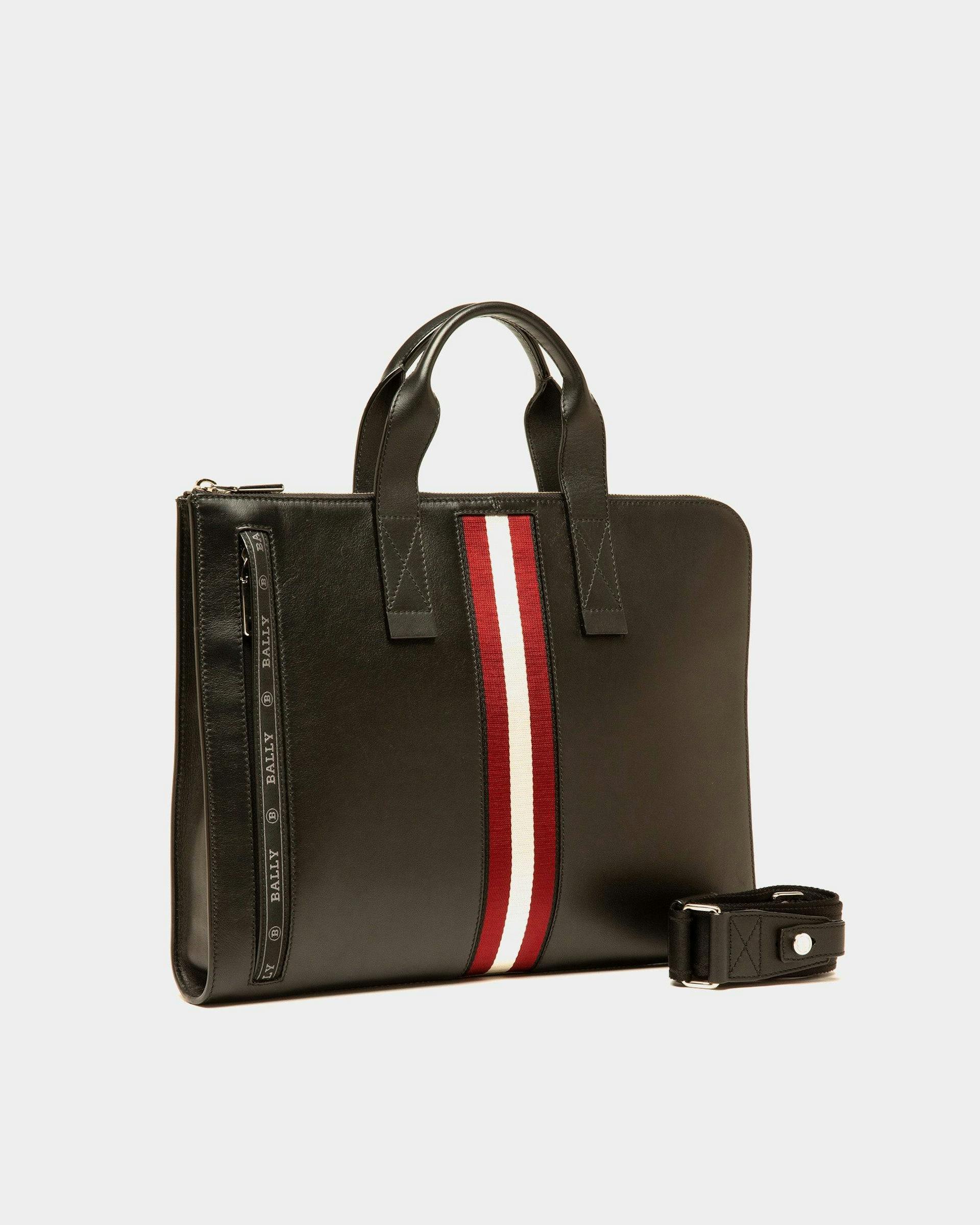 High Point Business Bag In Leather And Synthetic - Men's - Bally - 04