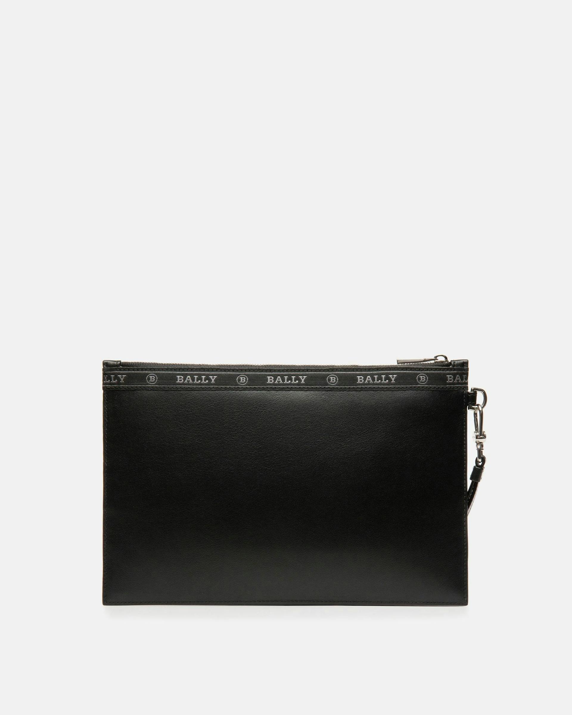 Benery Leather Necessaire In Black - Men's - Bally - 02
