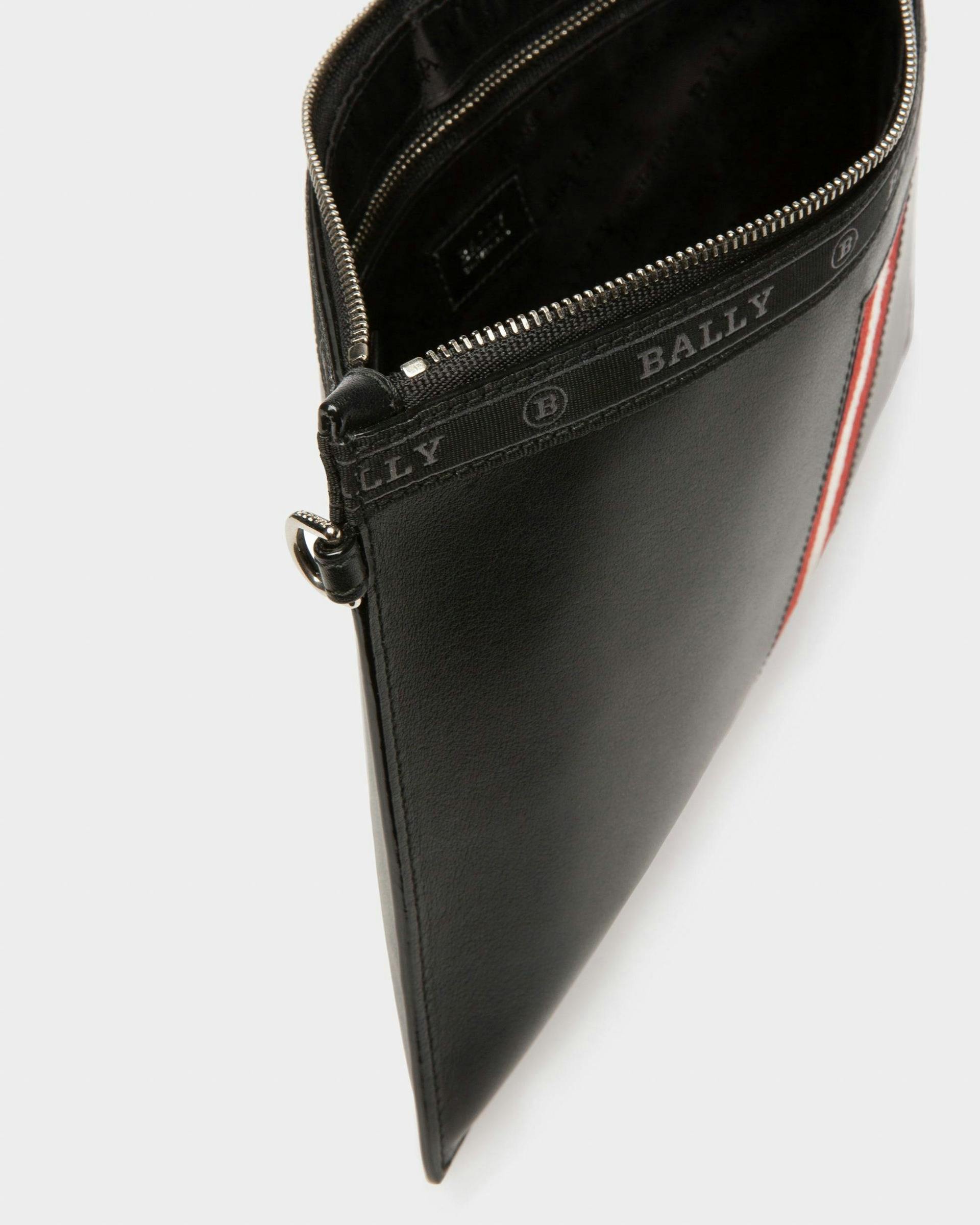 Benery Leather Necessaire In Black - Men's - Bally - 04