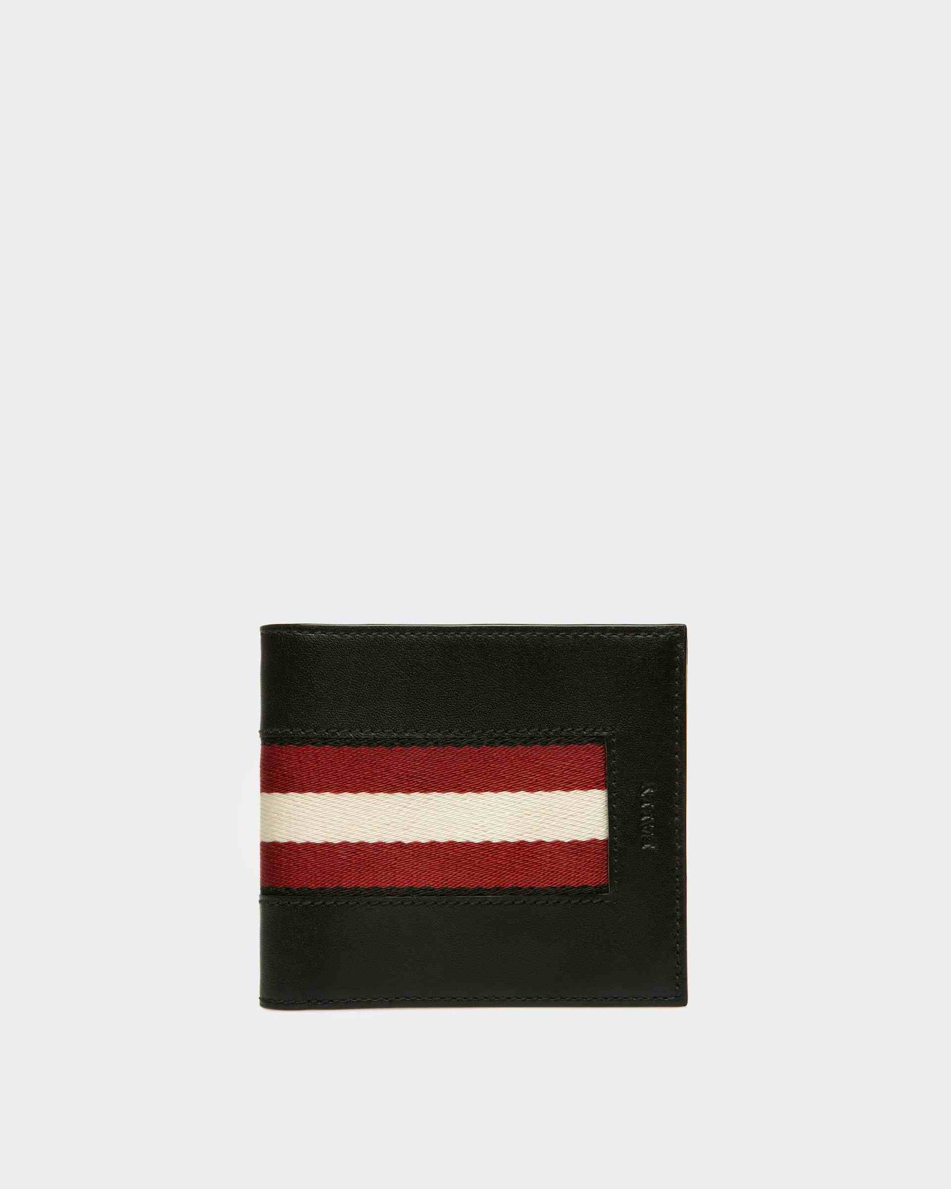 Brasai Leather Wallet In Black - Men's - Bally