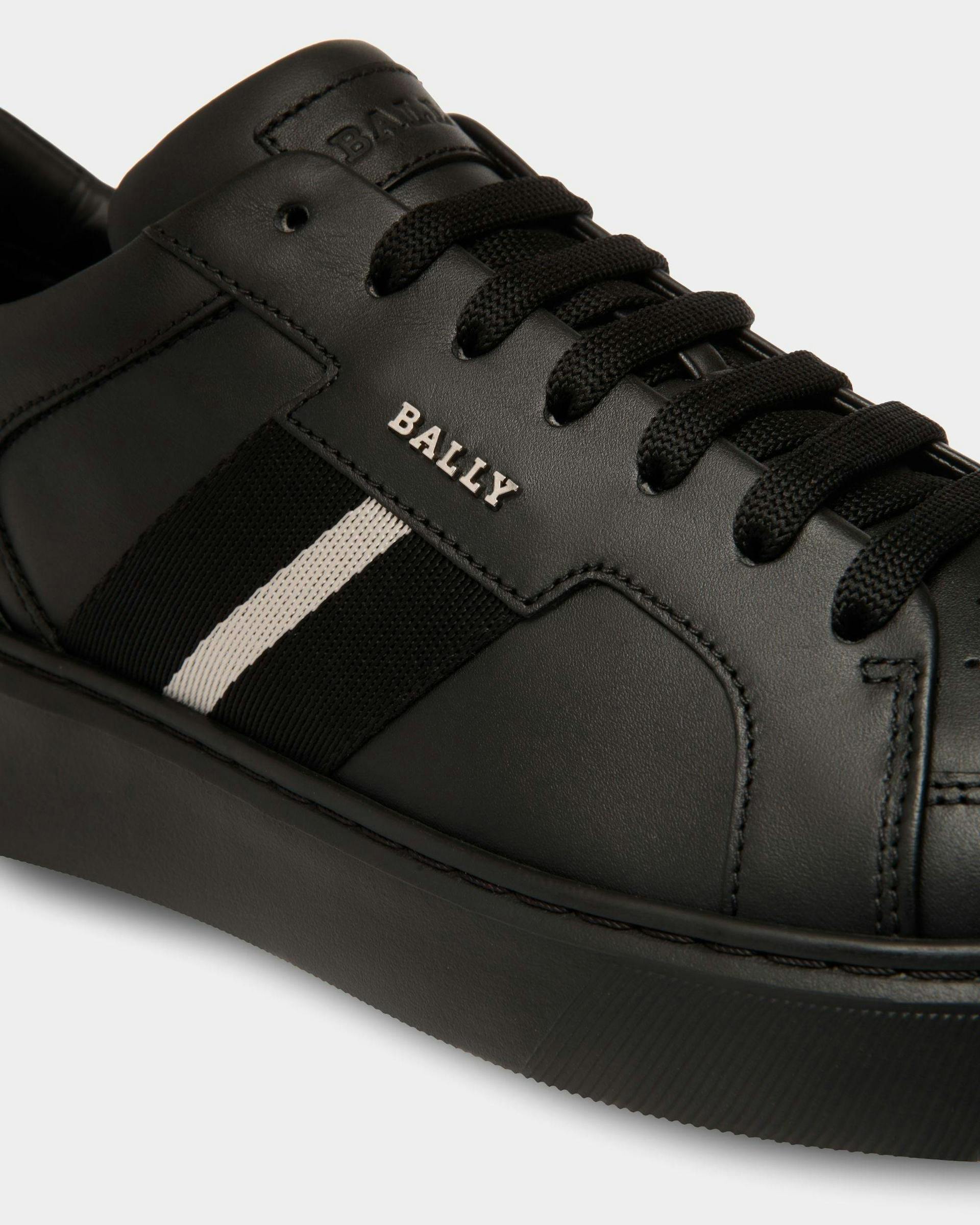 Moony Leather Sneakers In Black - Men's - Bally - 05