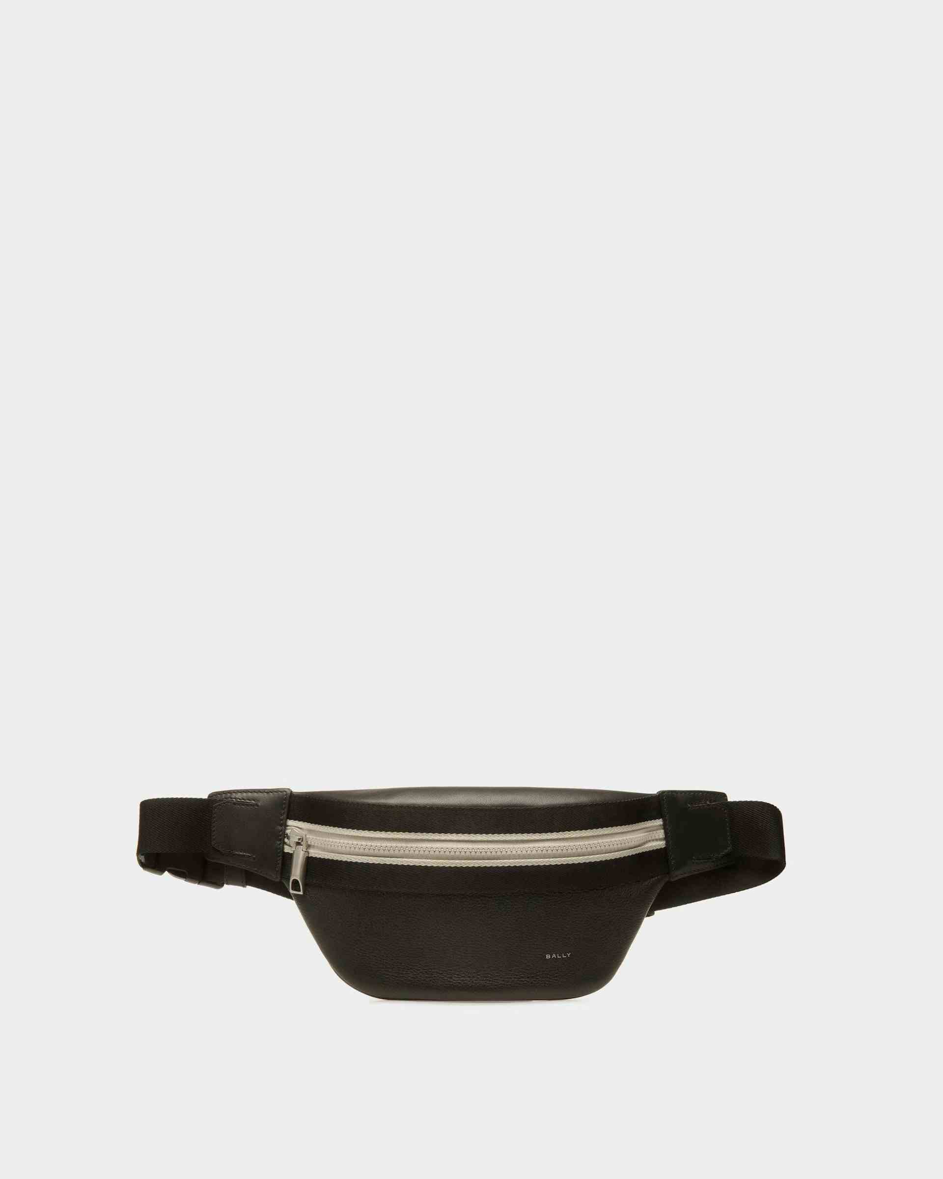Ribbon Belt Bag In Black Leather - Men's - Bally