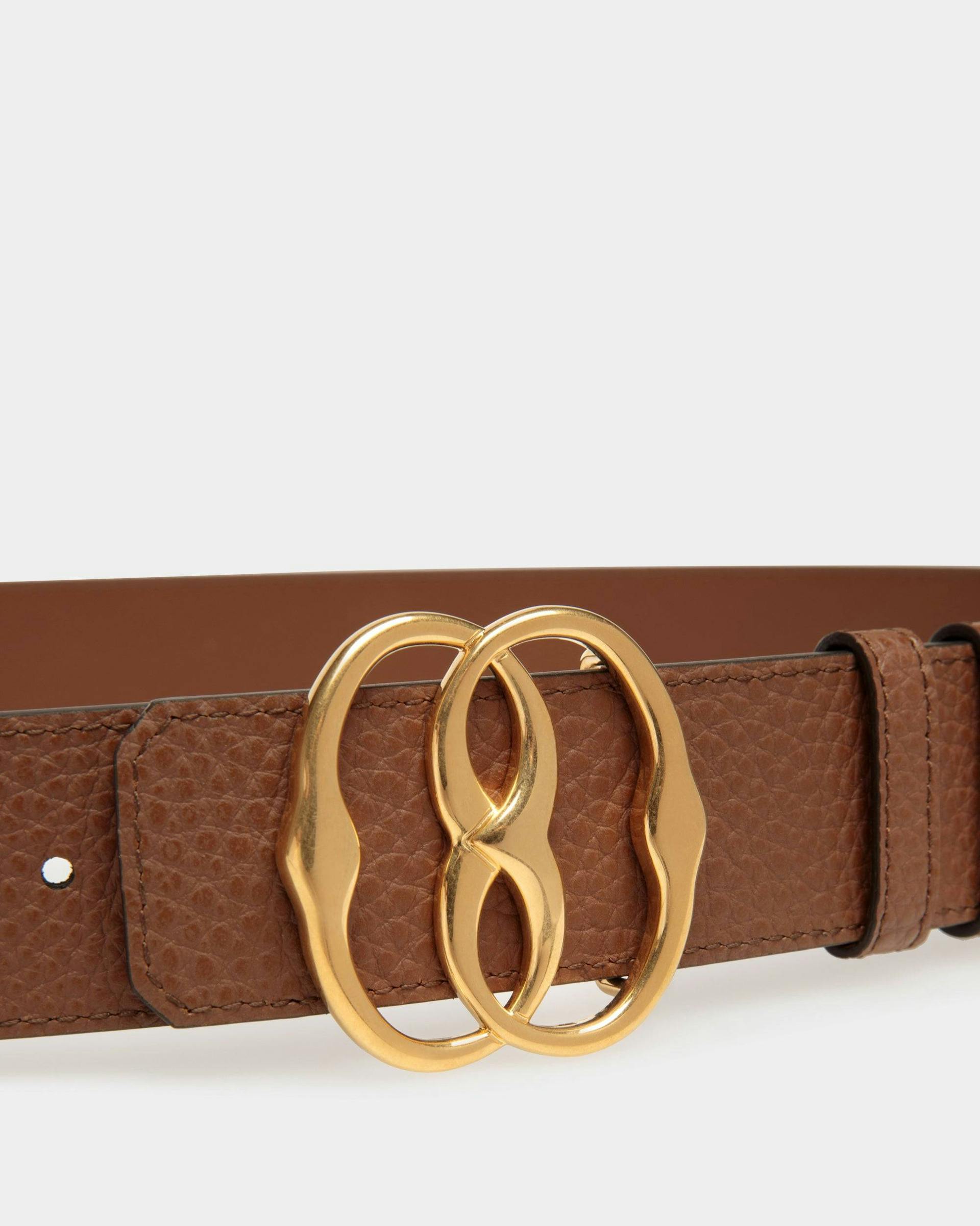 Bally Iconic 35mm Belt In Brown Leather - Men's - Bally - 03