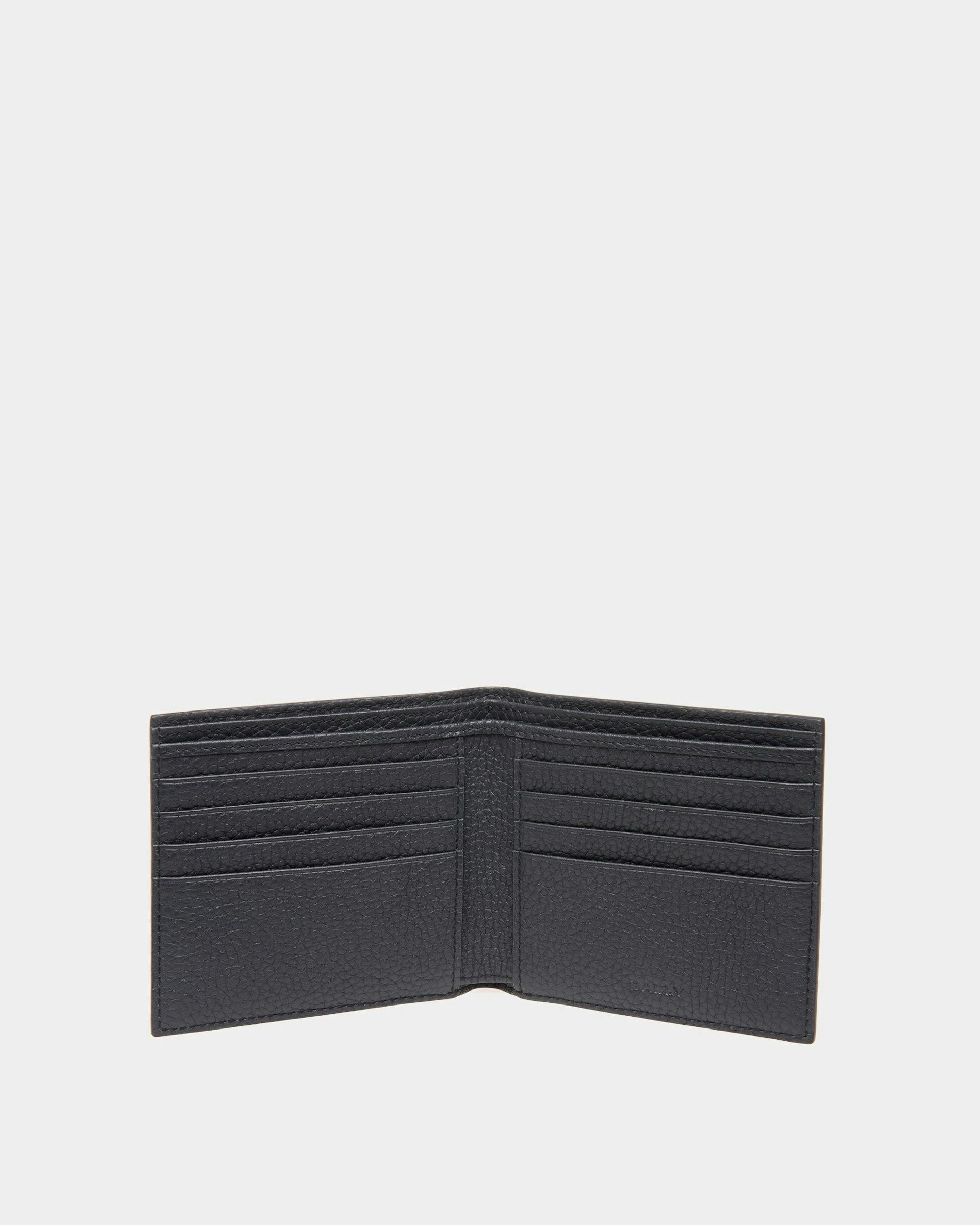 Ribbon Wallet In Midnight Leather - Men's - Bally - 03