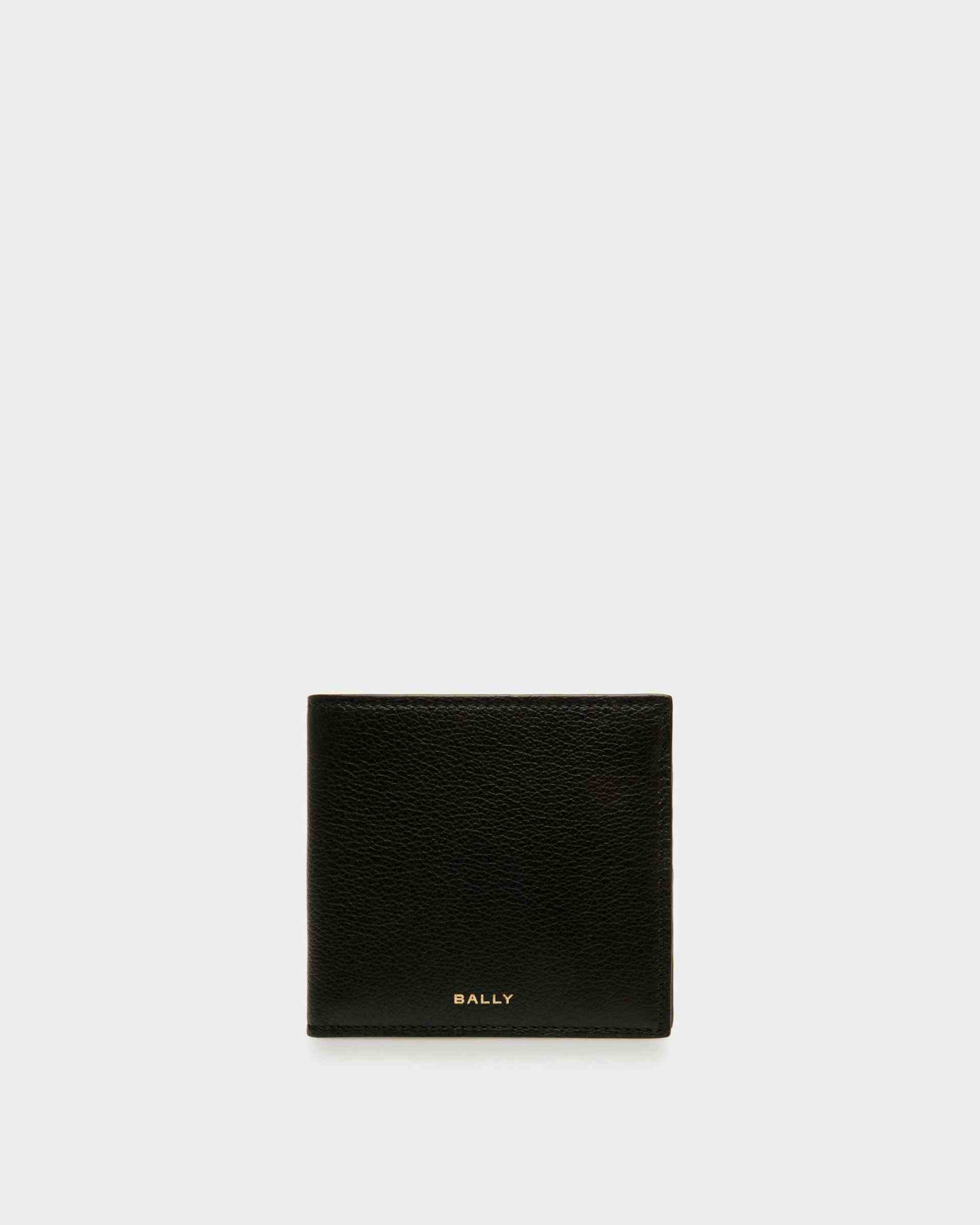 Bifold 8 CC Wallet In Black Leather - Men's - Bally