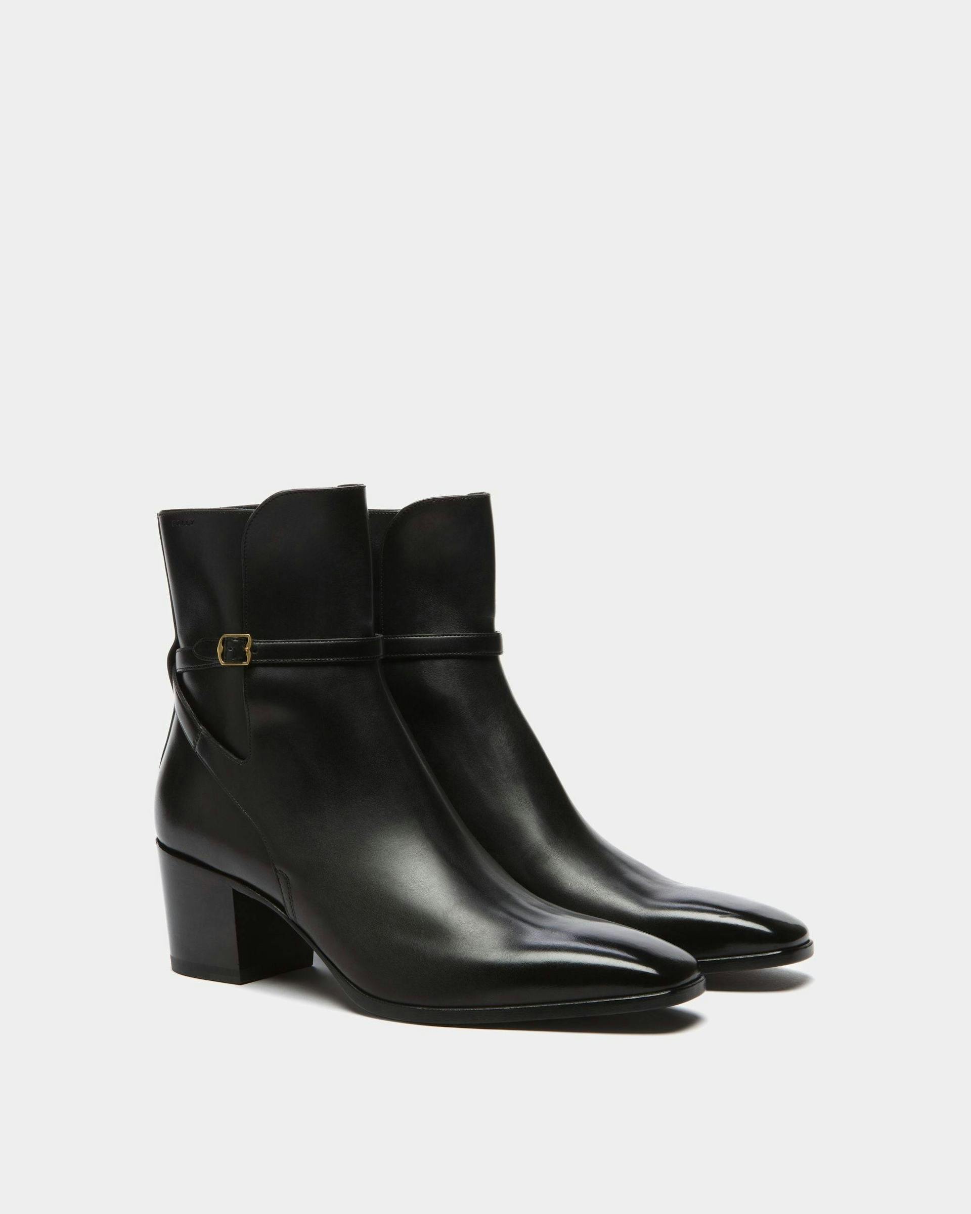 Villy Boots In Black Leather - Men's - Bally - 03