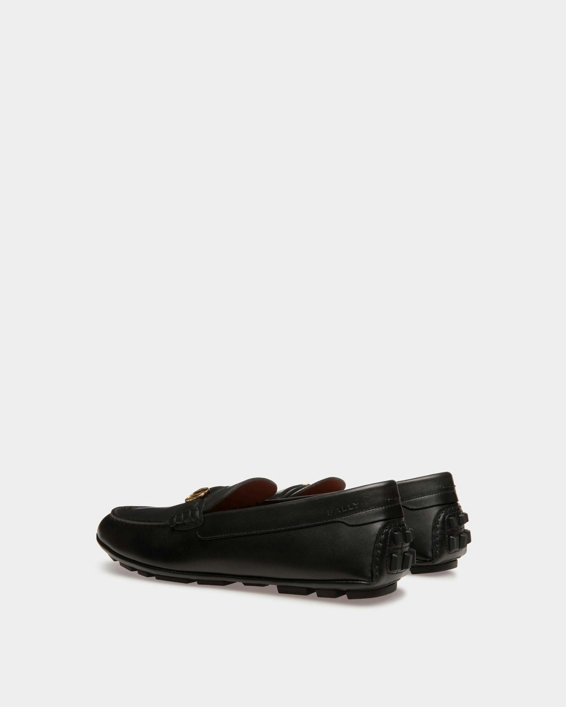 Kerbs Drivers In Black Leather - Men's - Bally - 03
