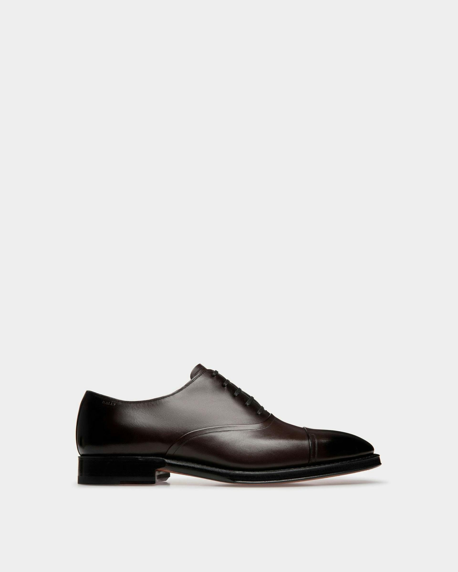 Scribe Oxford Shoes In Brown Leather - Men's - Bally - 01