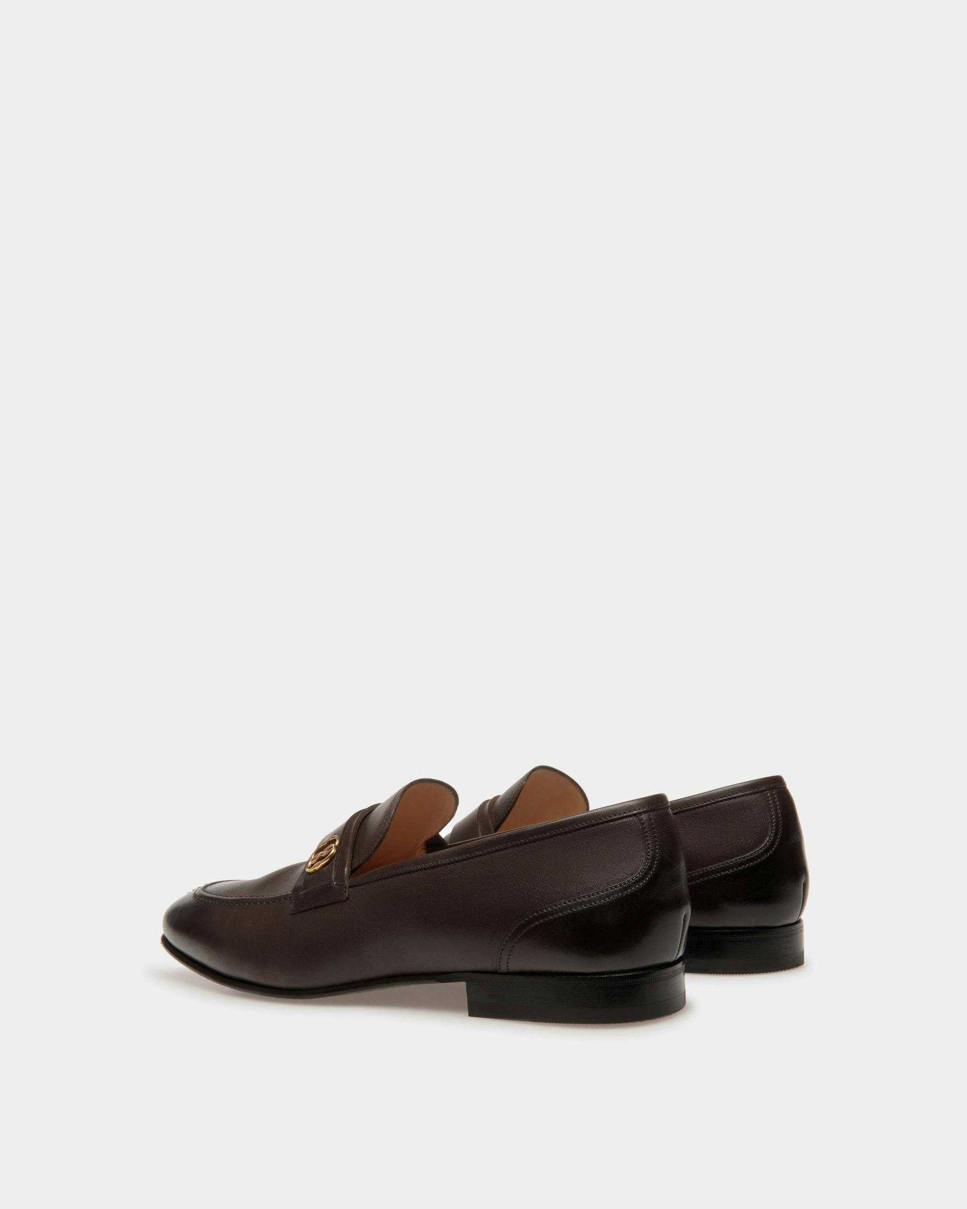 Suisse Loafers In Brown Leather - Men's - Bally - 03