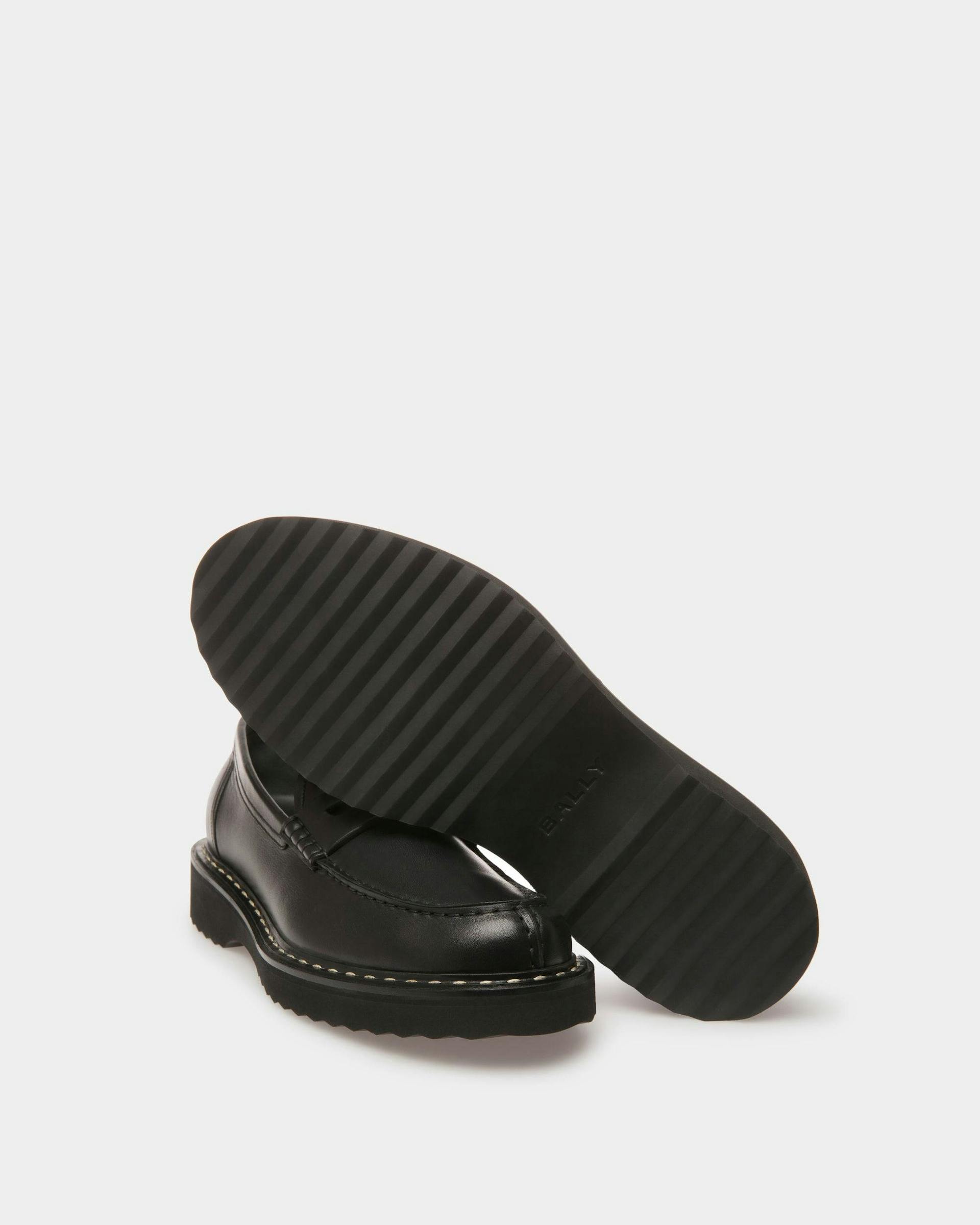 Neasden Loafers In Black Leather - Men's - Bally - 04