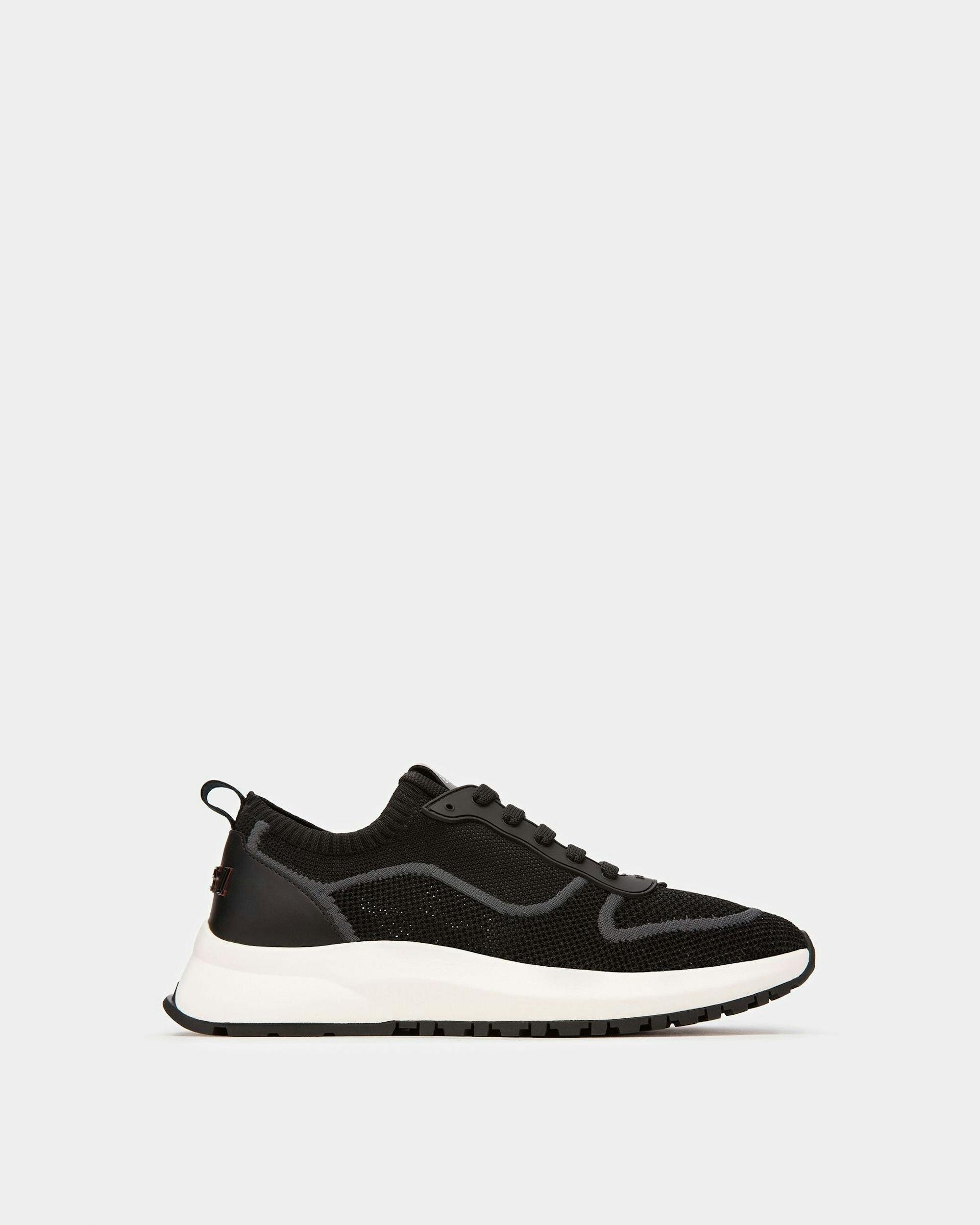 Davyn Mesh And Leather Sneakers In Black - Men's - Bally - 01