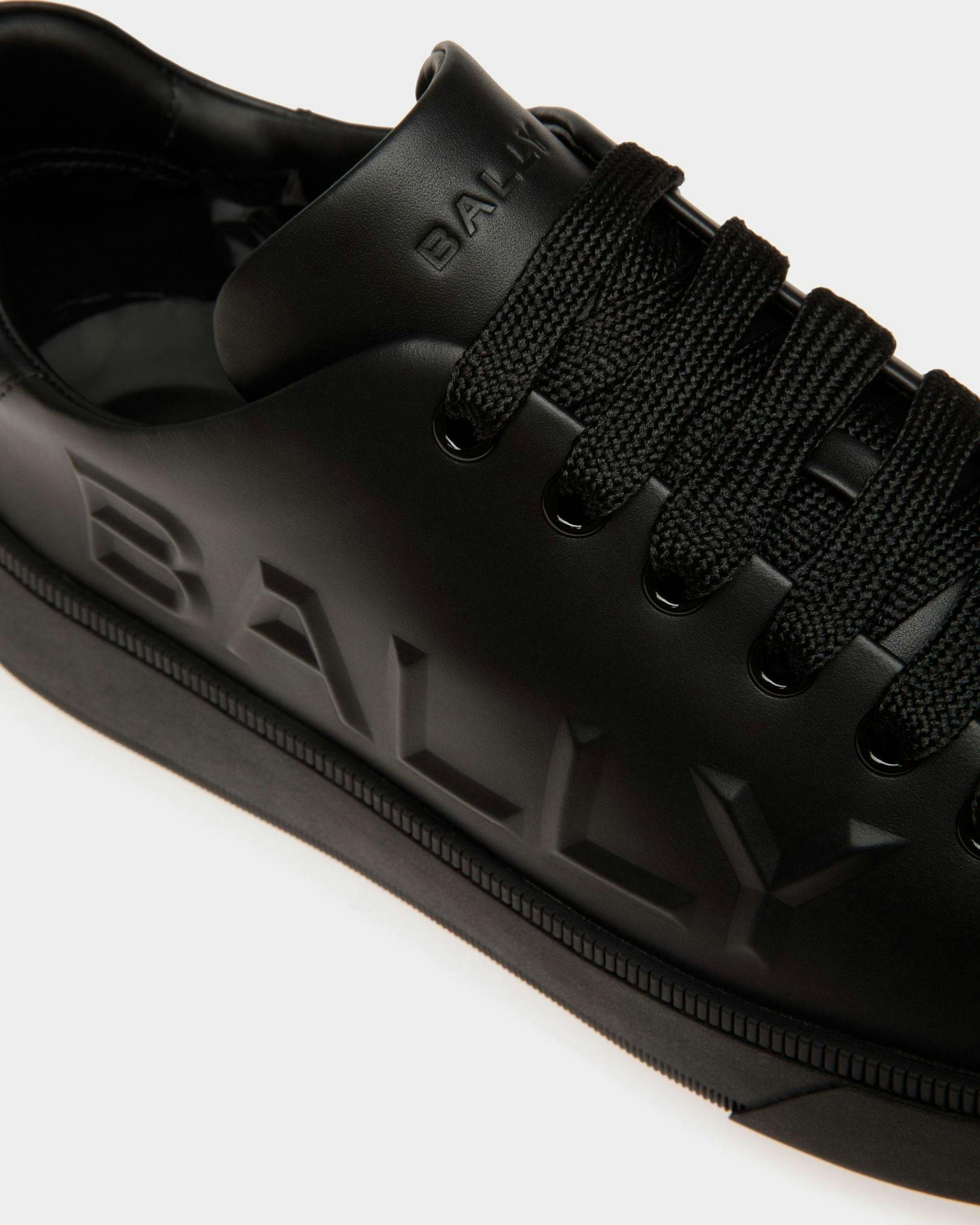 Men's Raise Sneaker in Black Leather | Bally | Still Life Detail