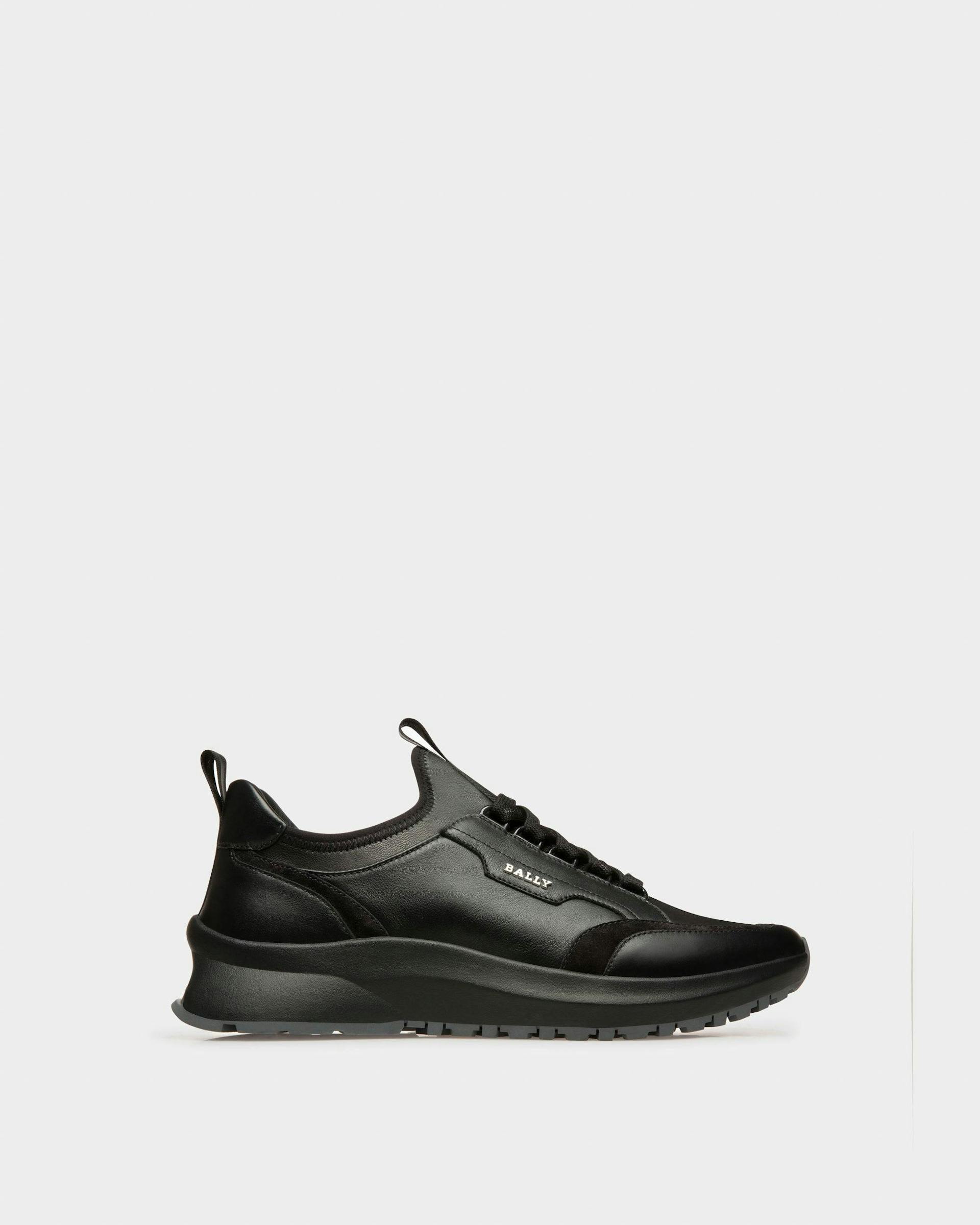 Deven Leather Sneakers In Black - Men's - Bally - 01