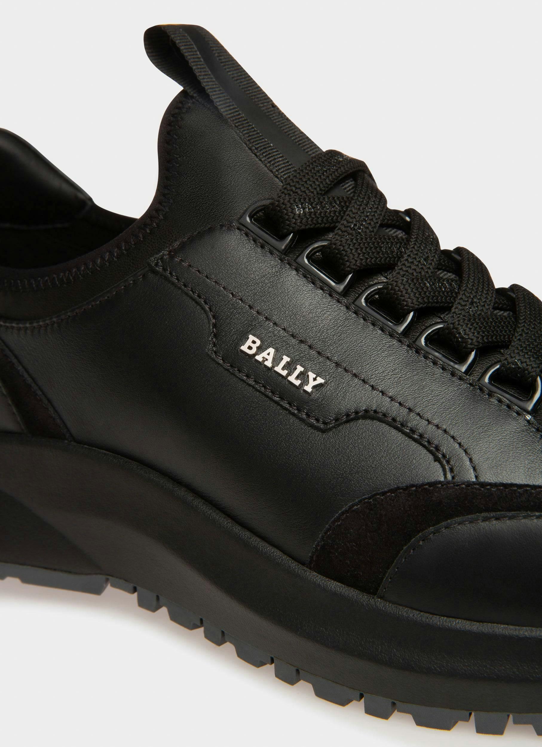 Deven Leather Sneakers In Black - Men's - Bally - 06
