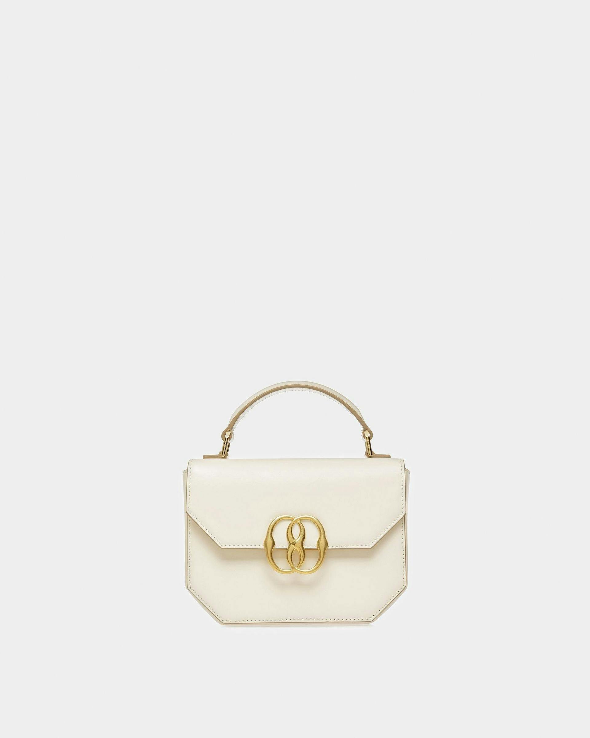 Emblem Mini Bag In Leather - Women's - Bally - 01