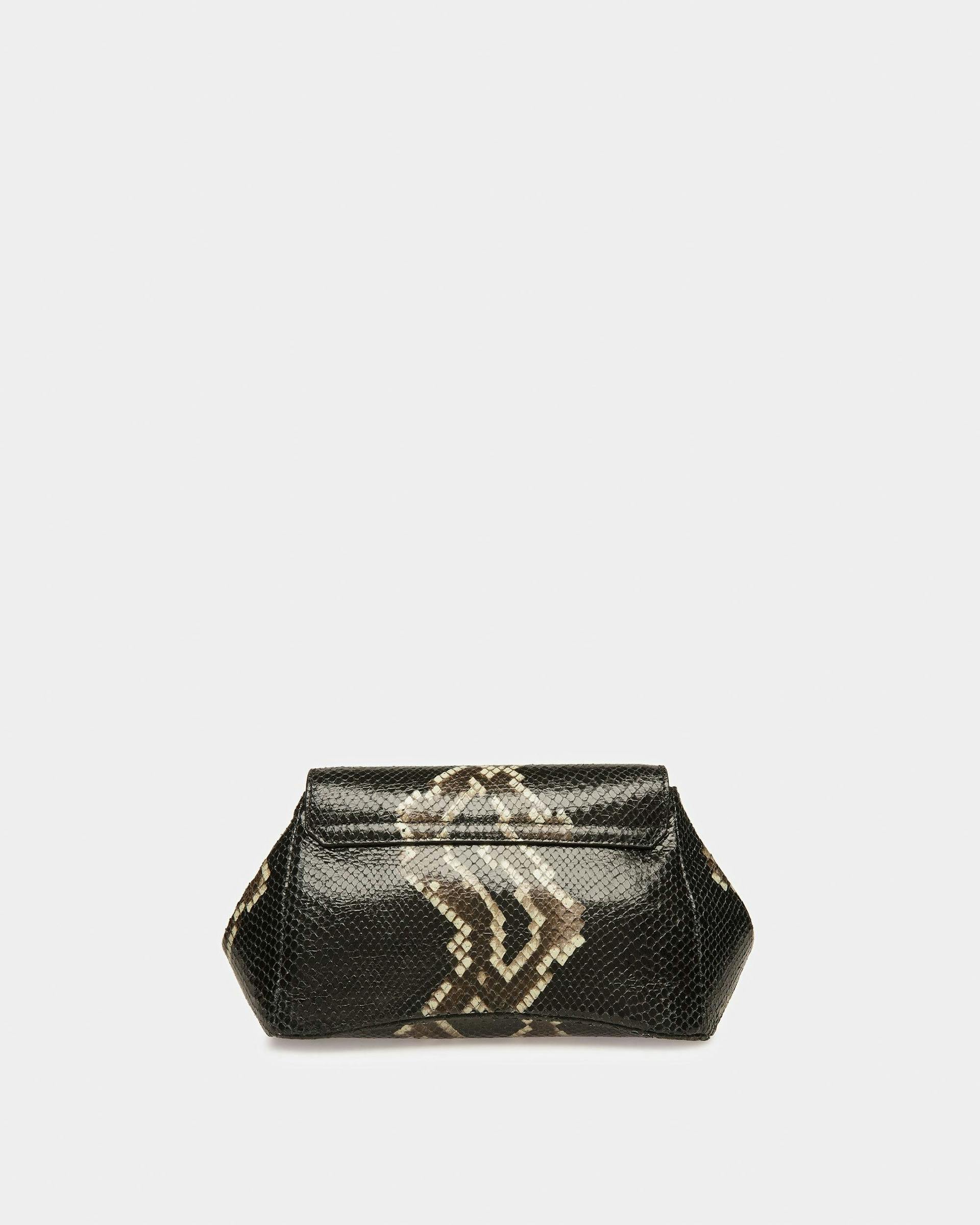 Emblem Minibag In Python Print - Women's - Bally - 03