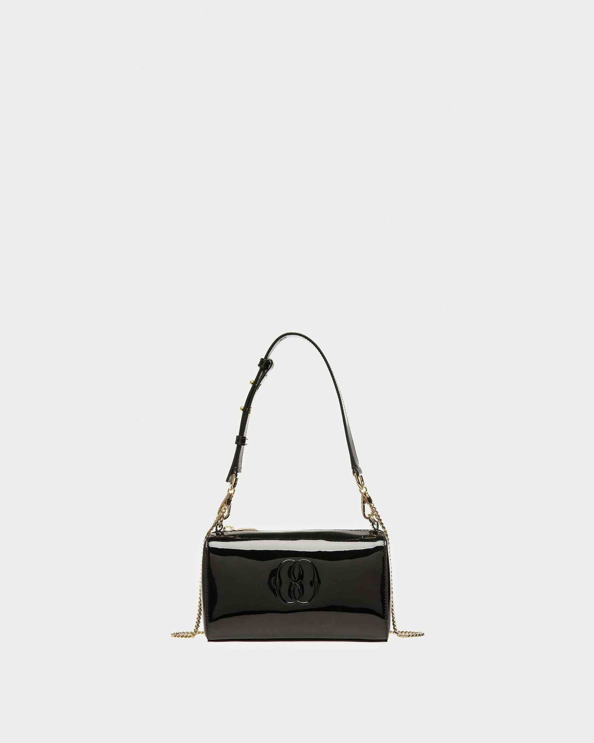 Emblem Minibag In Black Leather - Women's - Bally