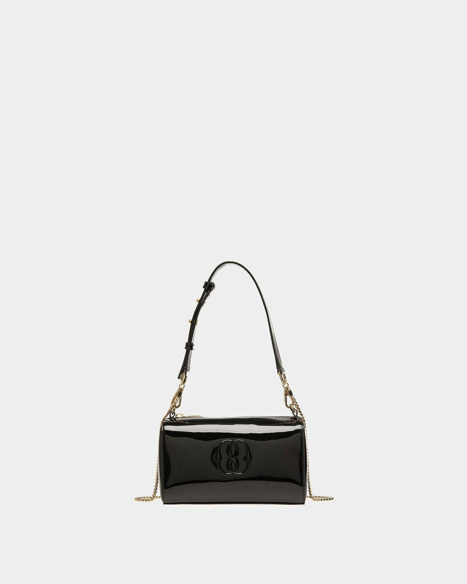 Emblem Minibag In Black Leather - Women's - Bally - 01