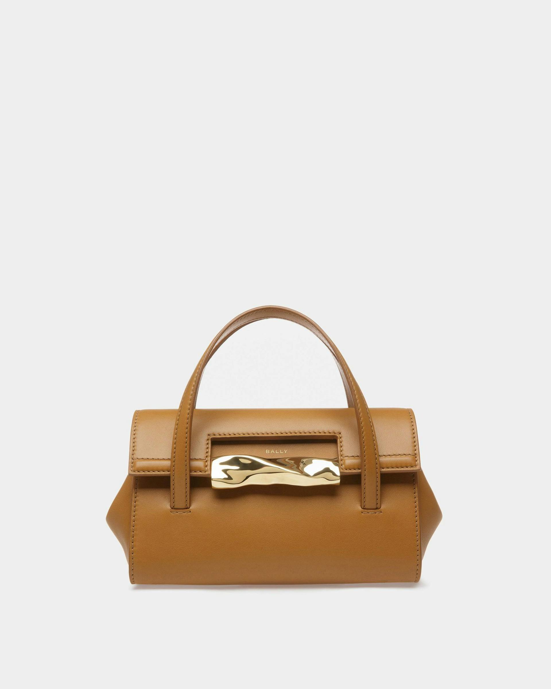 Baroque Minibag In Desert Leather - Women's - Bally - 01