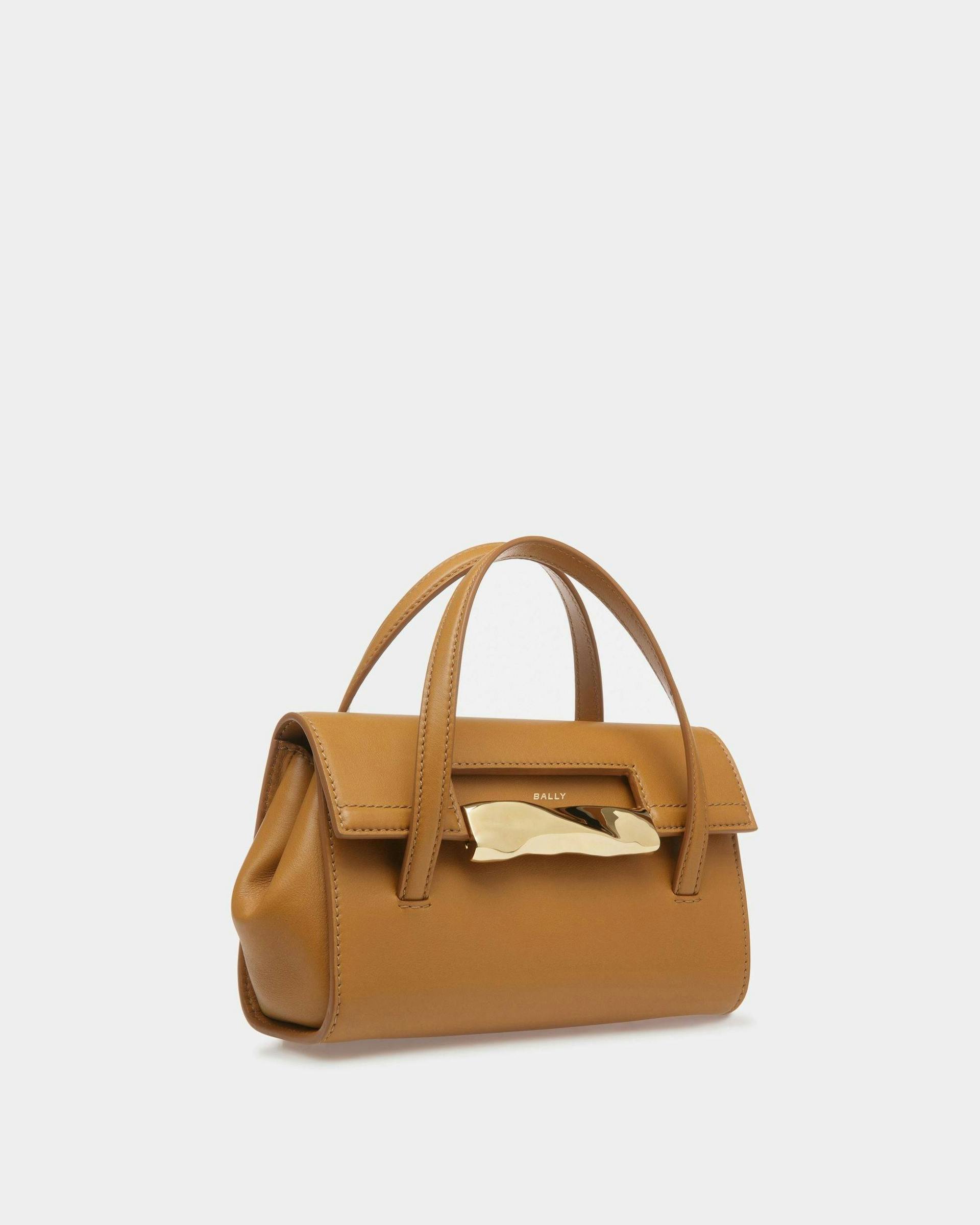 Baroque Minibag In Desert Leather - Women's - Bally - 03