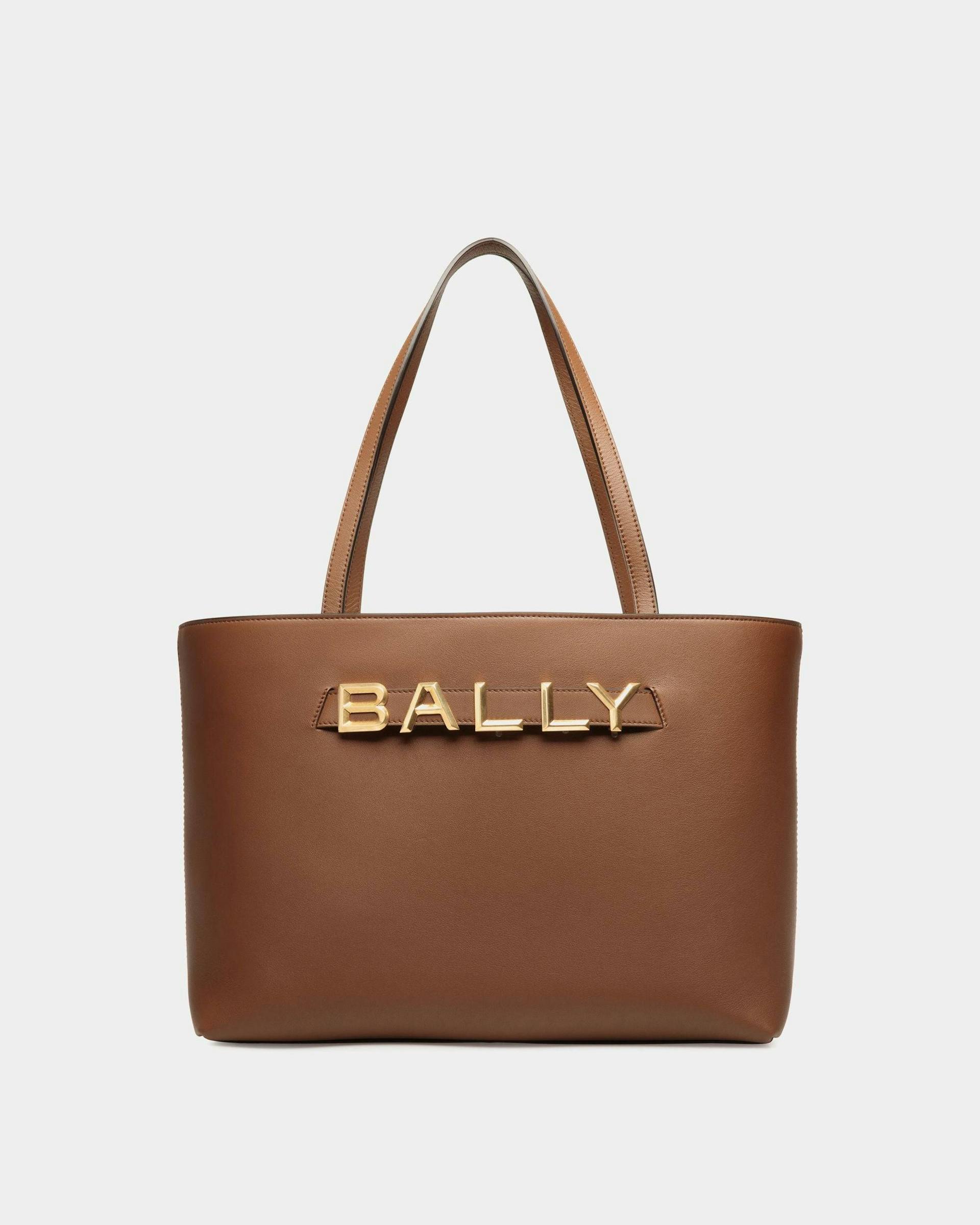 Bally Spell Tote Bag in Brown Leather - Women's - Bally - 01