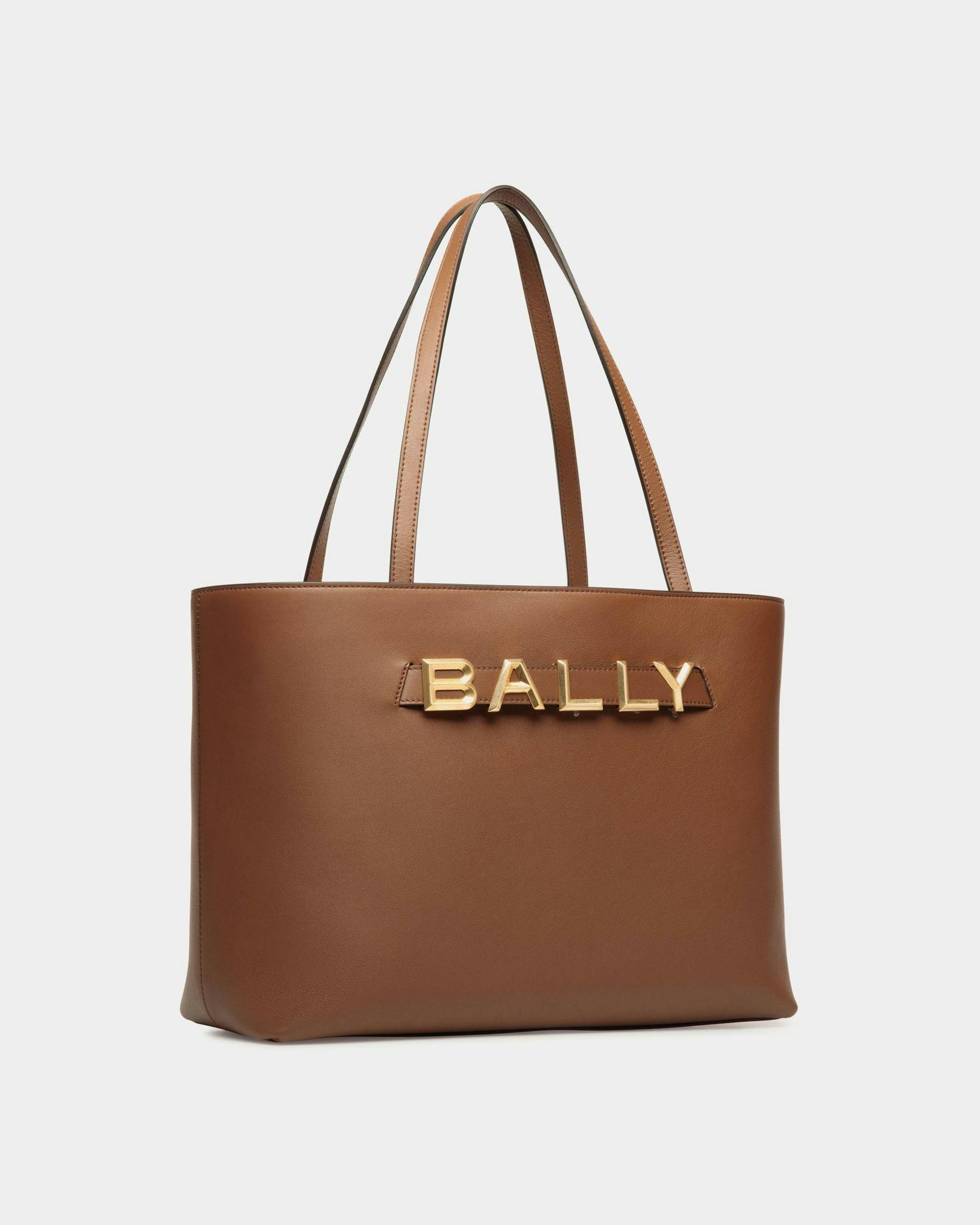 Bally Spell Tote Bag in Brown Leather - Women's - Bally - 03