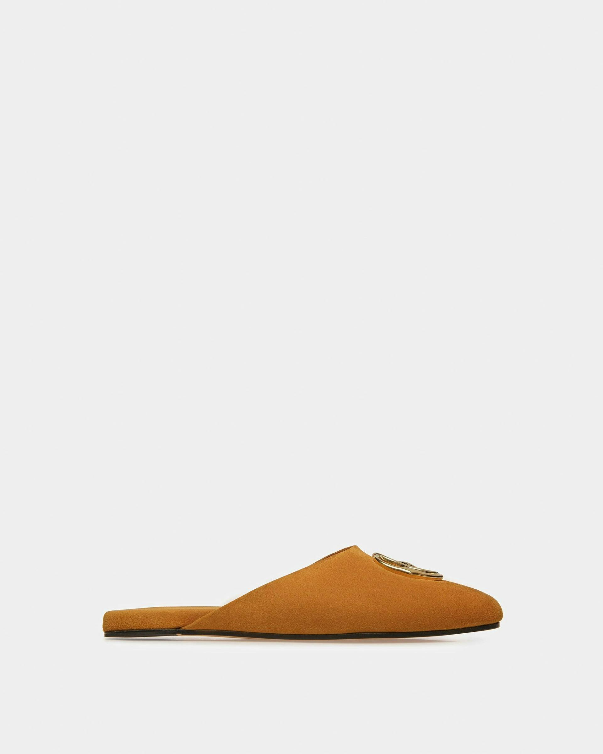 Emblem Loafer In Suede - Women's - Bally - 01