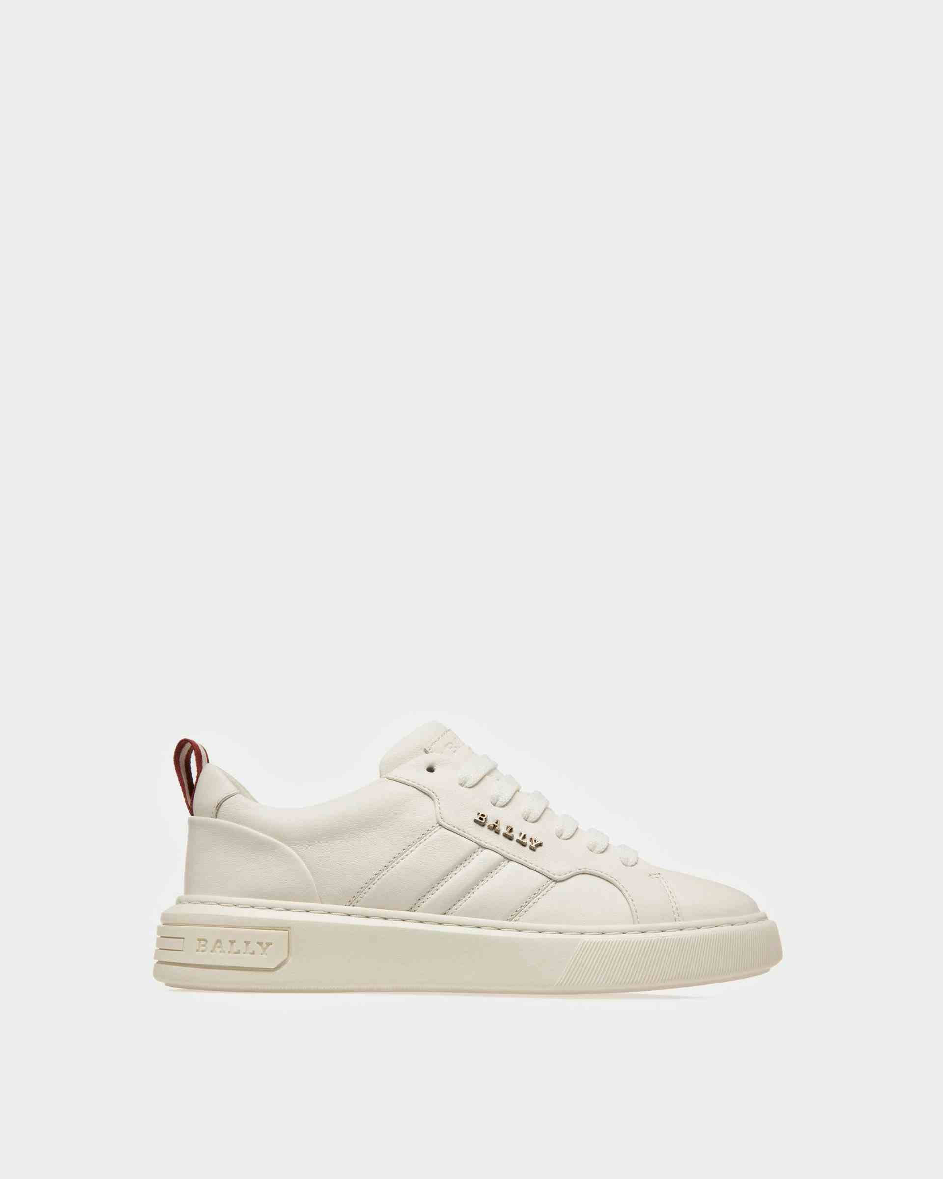 Maxim Leather Sneakers In White - Women's - Bally