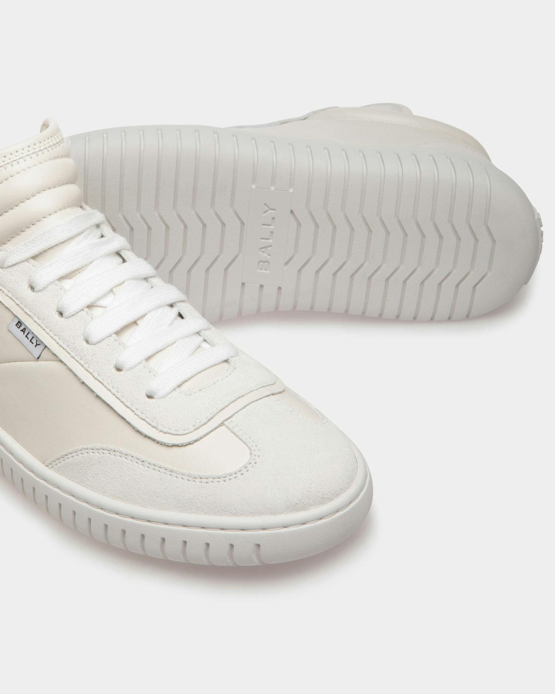 Player Sneakers In White Leather - Women's - Bally - 05