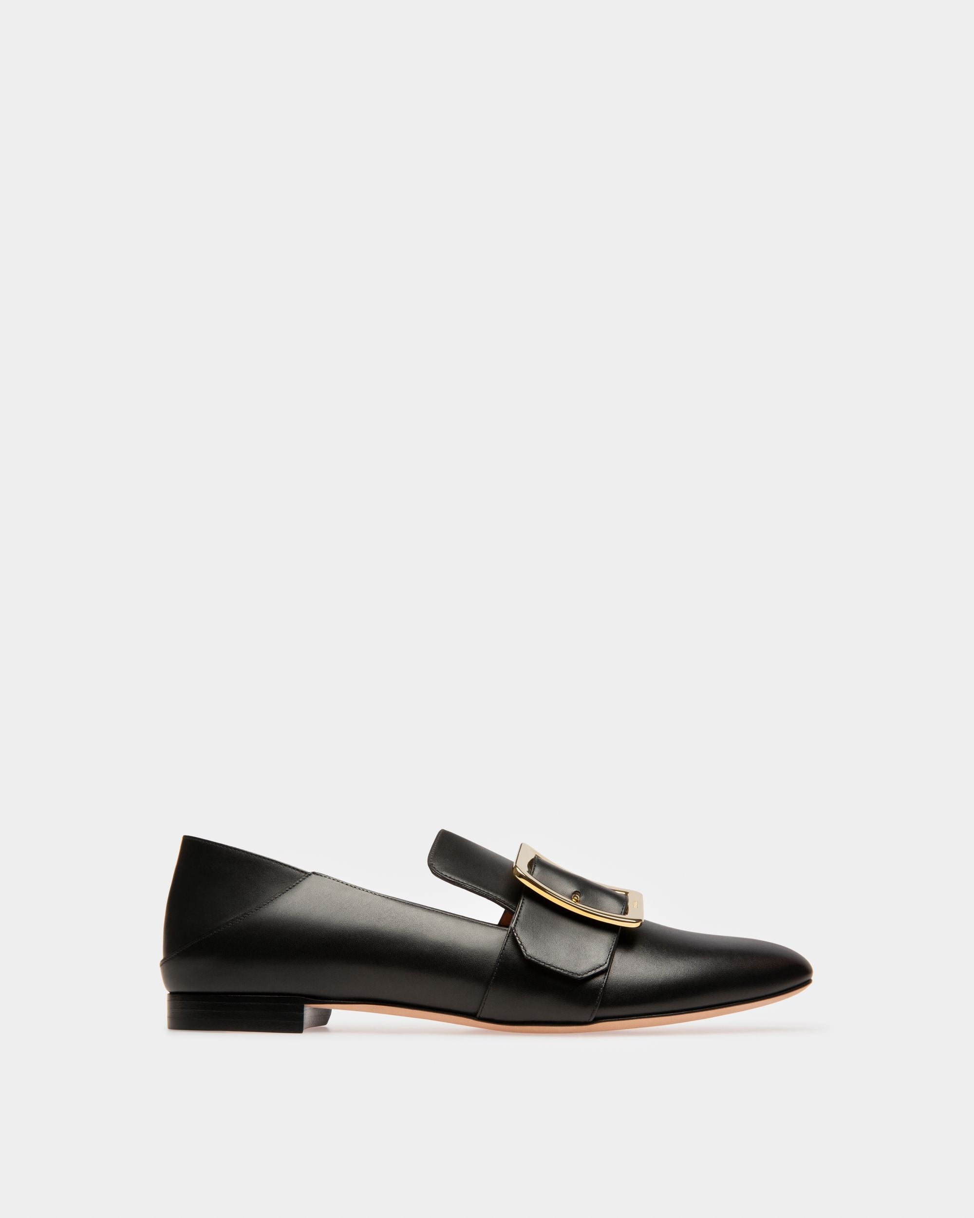 Janelle Women's Calf Leather Slipper In Black - Women's - Bally - 01