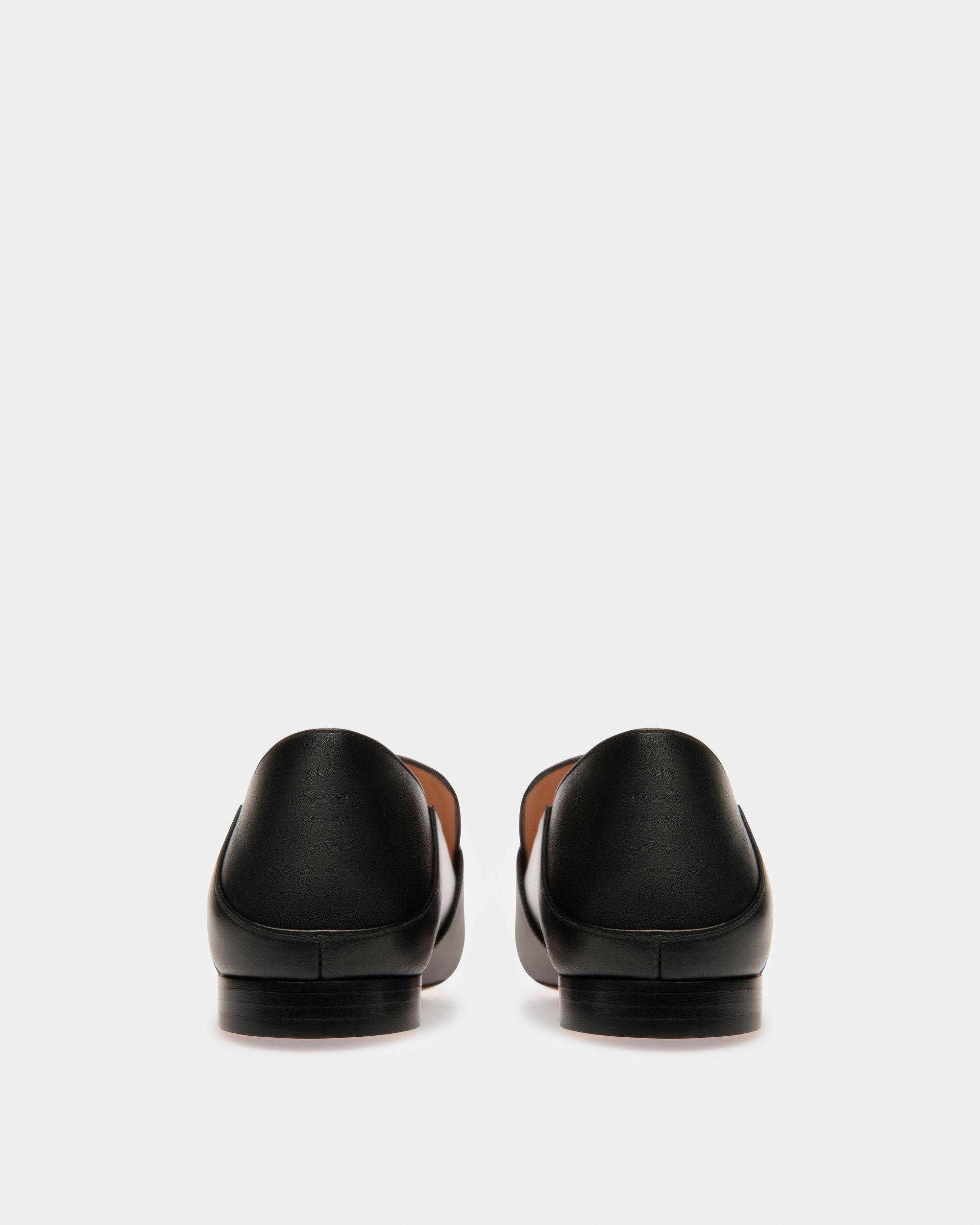 Janelle Women's Calf Leather Slipper In Black - Women's - Bally - 02