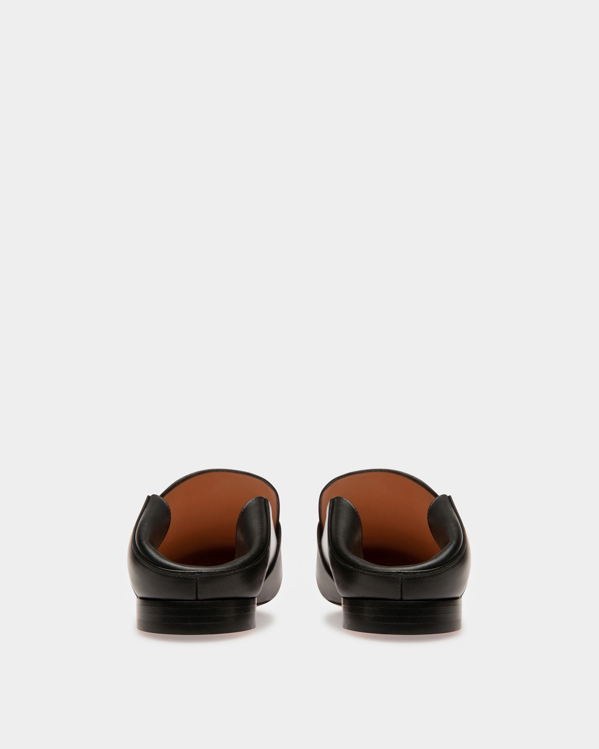 Janelle Leather Loafers In Black - Women's - Bally - 05