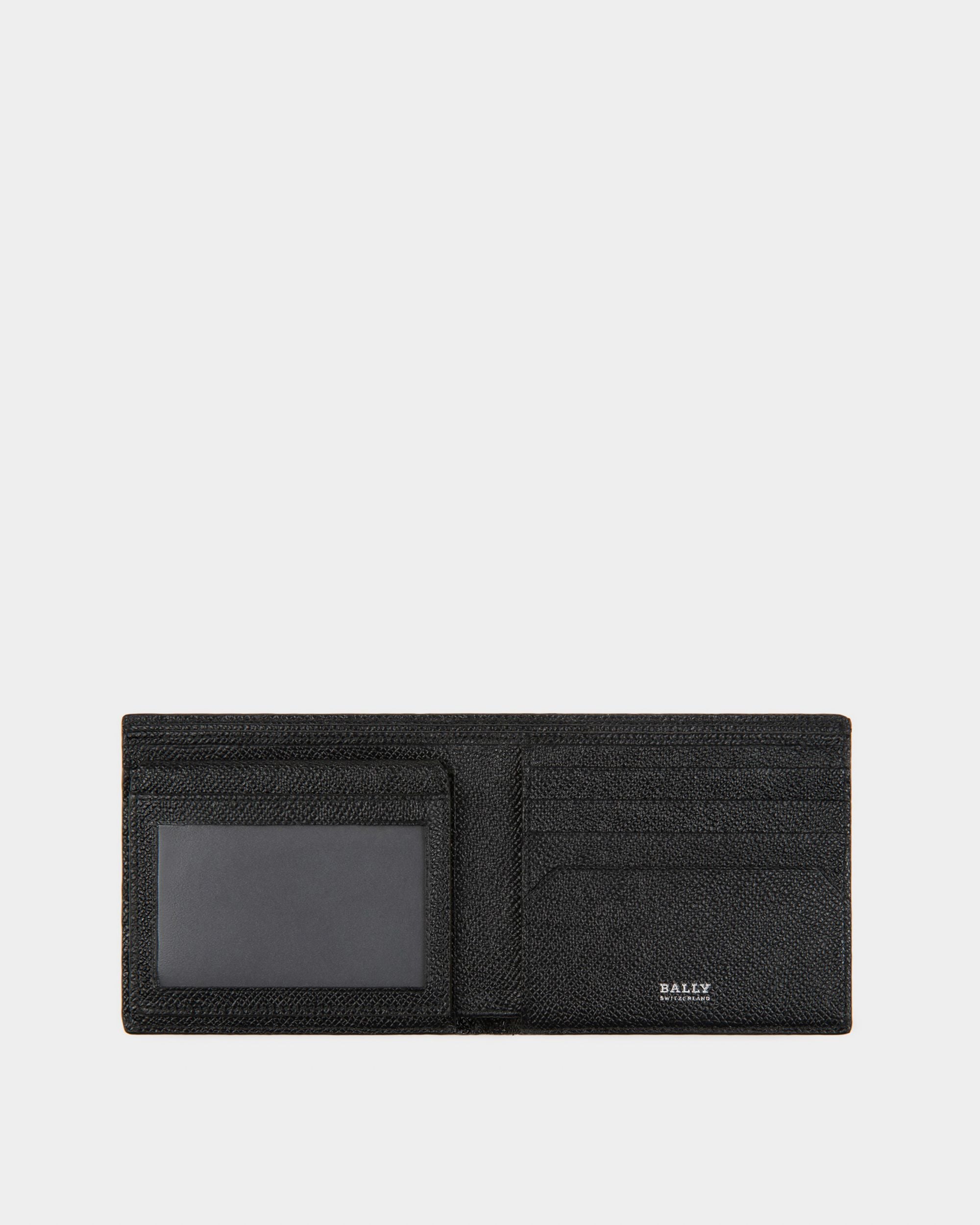 Taliky Leather Wallet In Black - Men's - Bally - 03