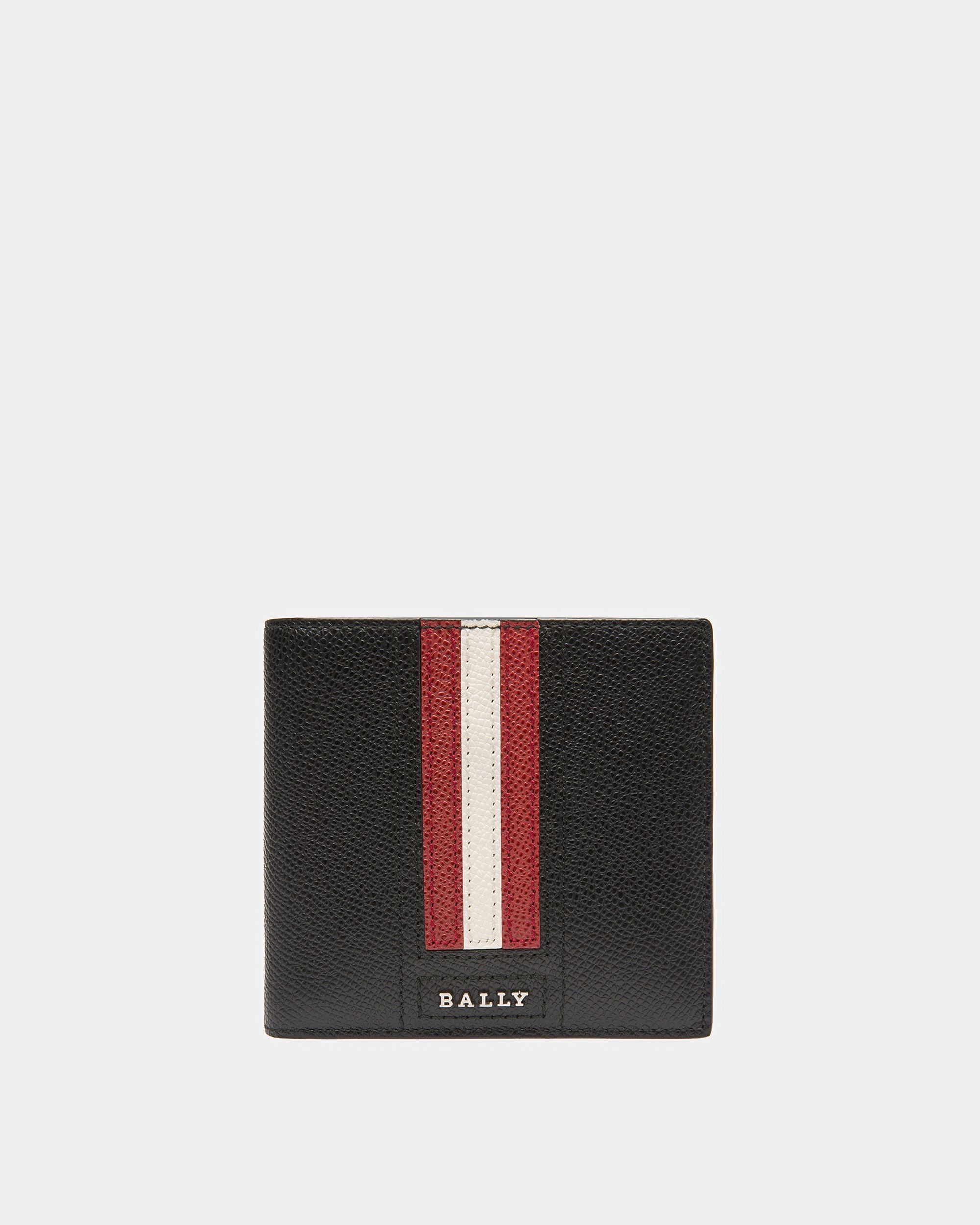 Teisel Leather Coin Wallet In Black - Men's - Bally - 01