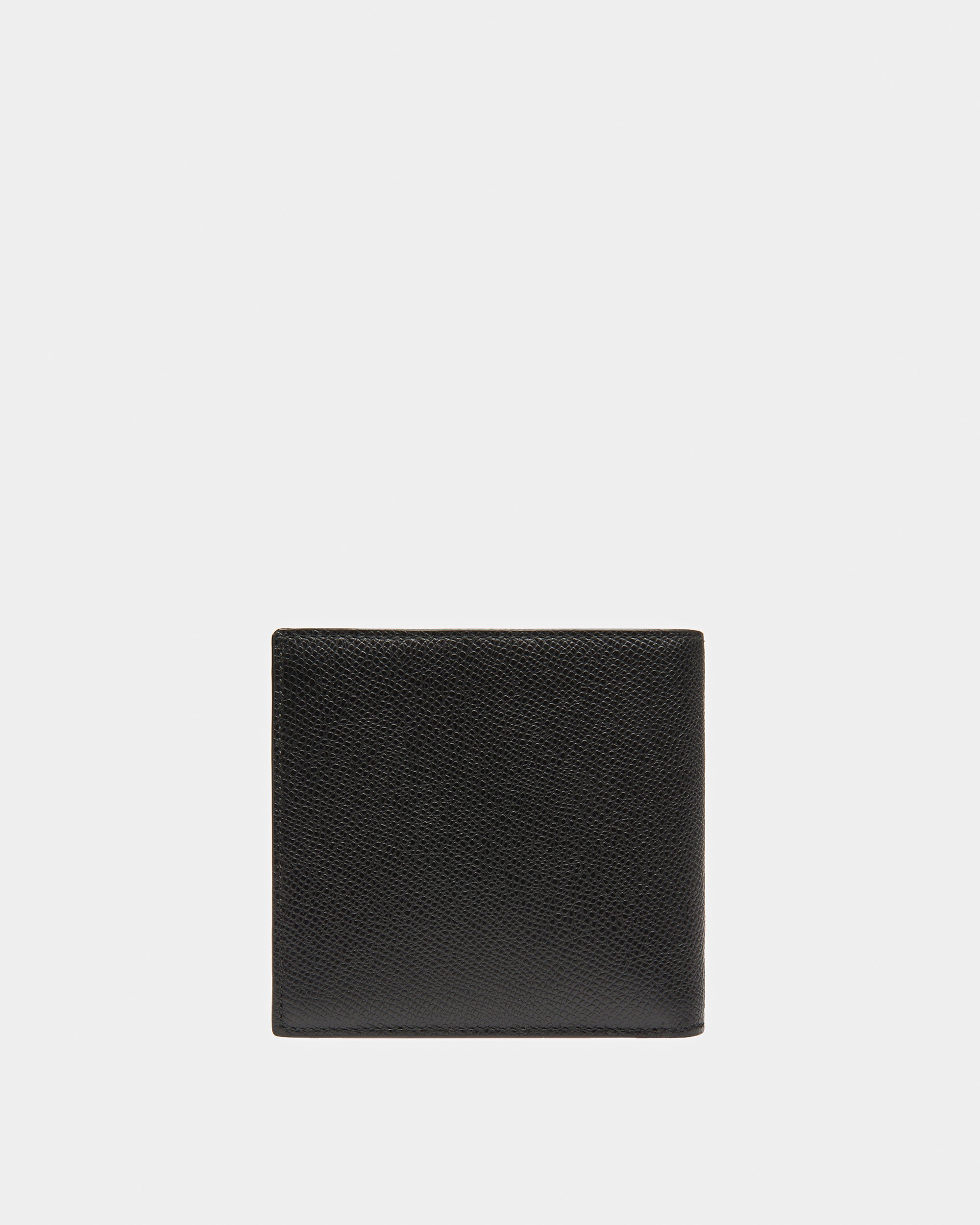 Teisel Leather Coin Wallet In Black - Men's - Bally - 02