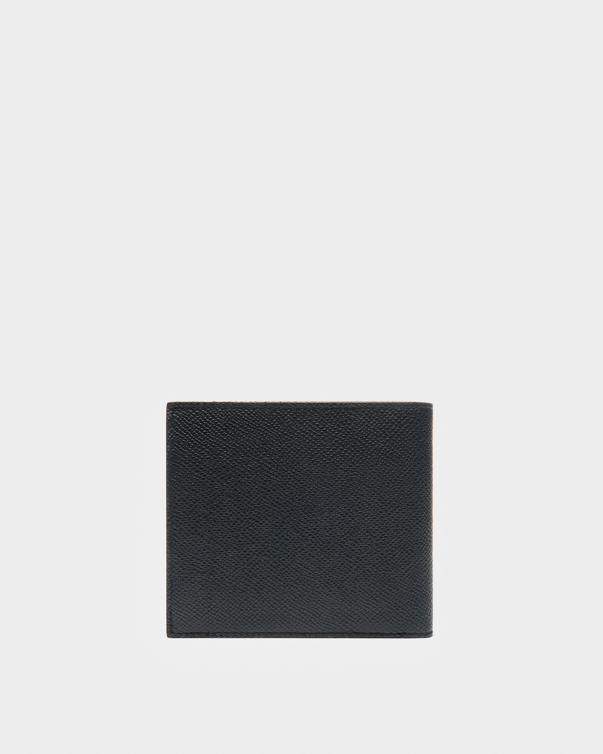 Teisel Leather Coin Wallet In Navy - Men's - Bally - 02