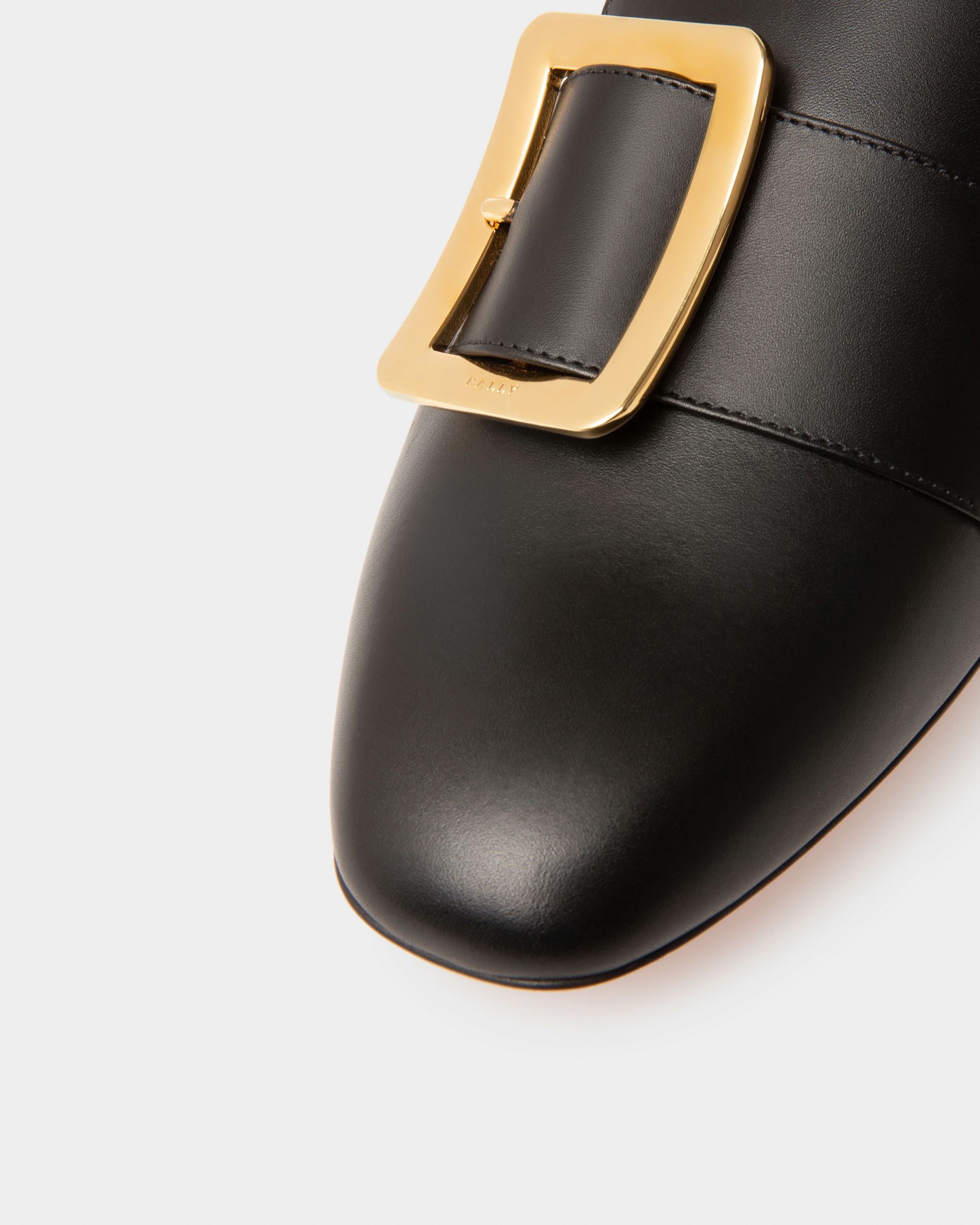 Janelle Women's Calf Leather Pump With 40Mm Heel In Black - Women's - Bally - 04
