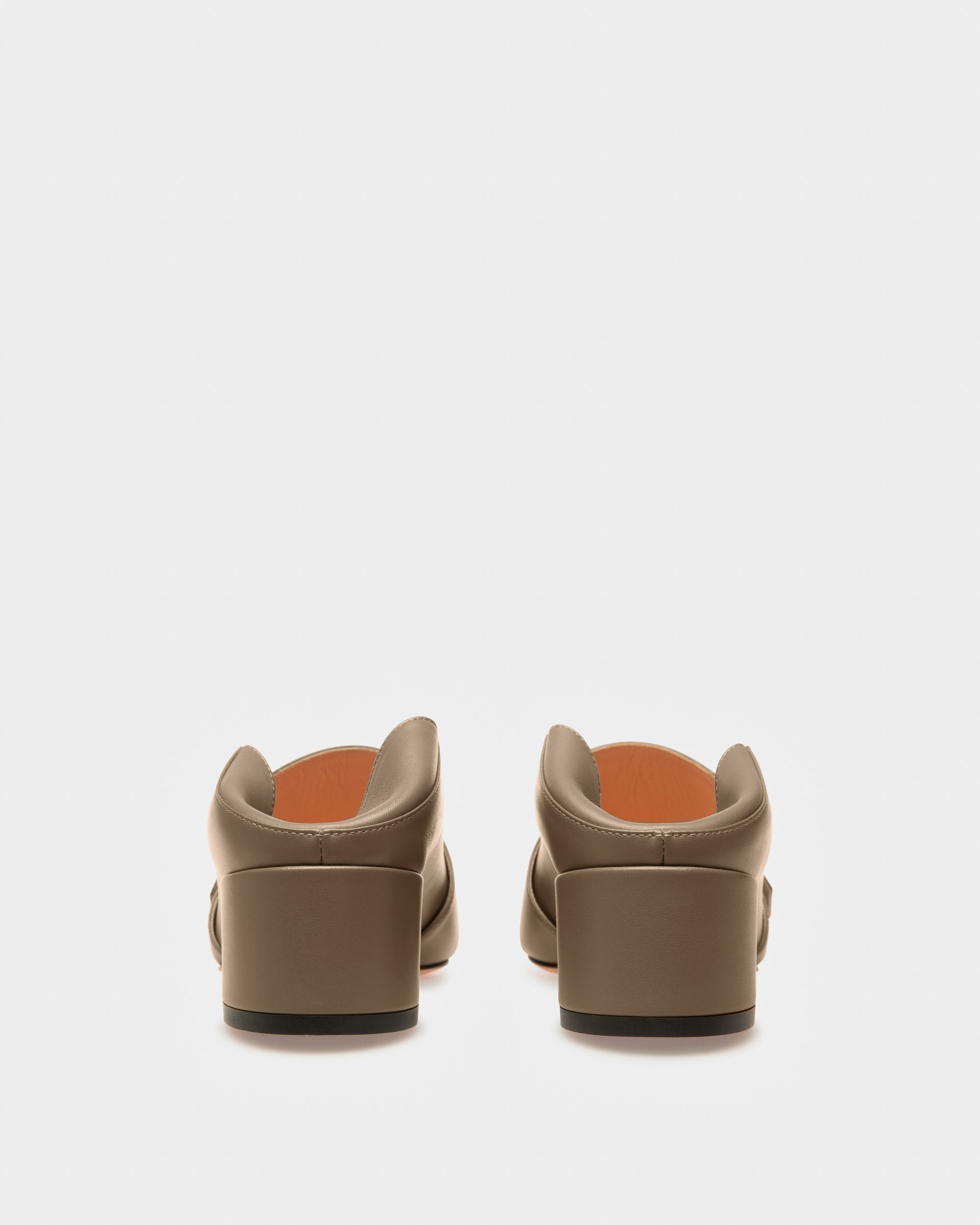 Janelle Leather Pumps In Taupe - Women's - Bally - 08