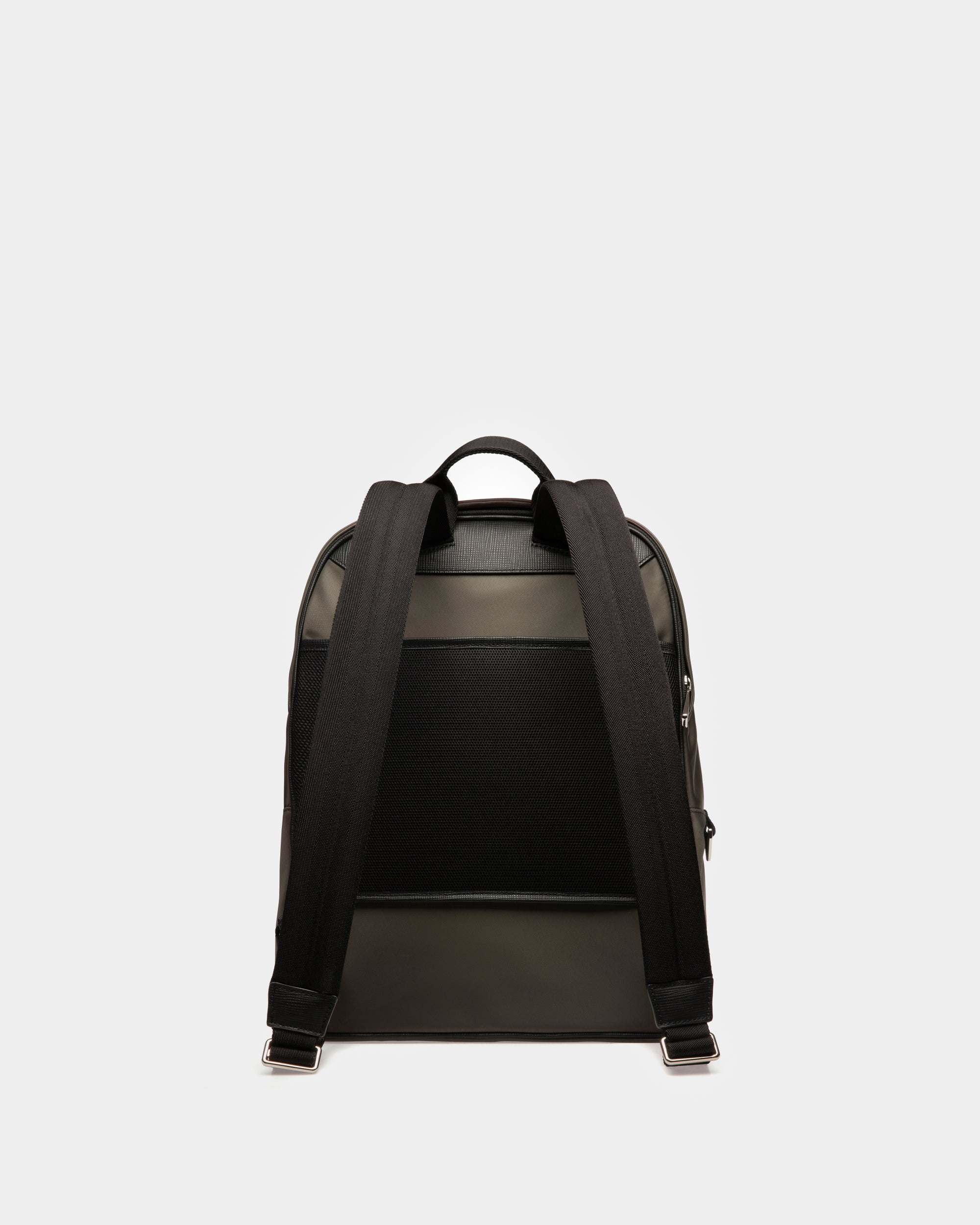 Ferey Recycled Nylon Backpack In Army Green - Men's - Bally - 02