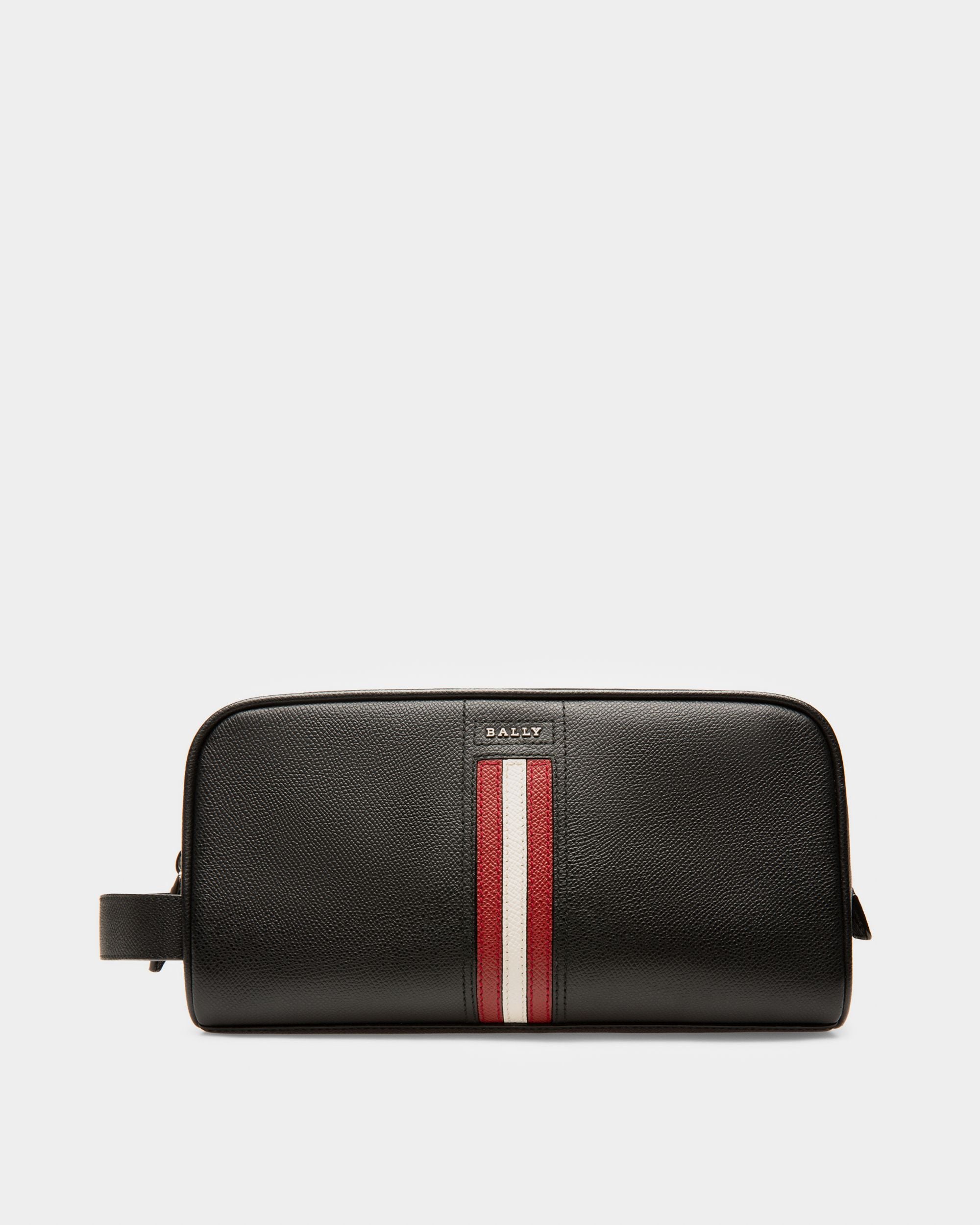 Takimo Leather Necessaire In Black - Men's - Bally - 01
