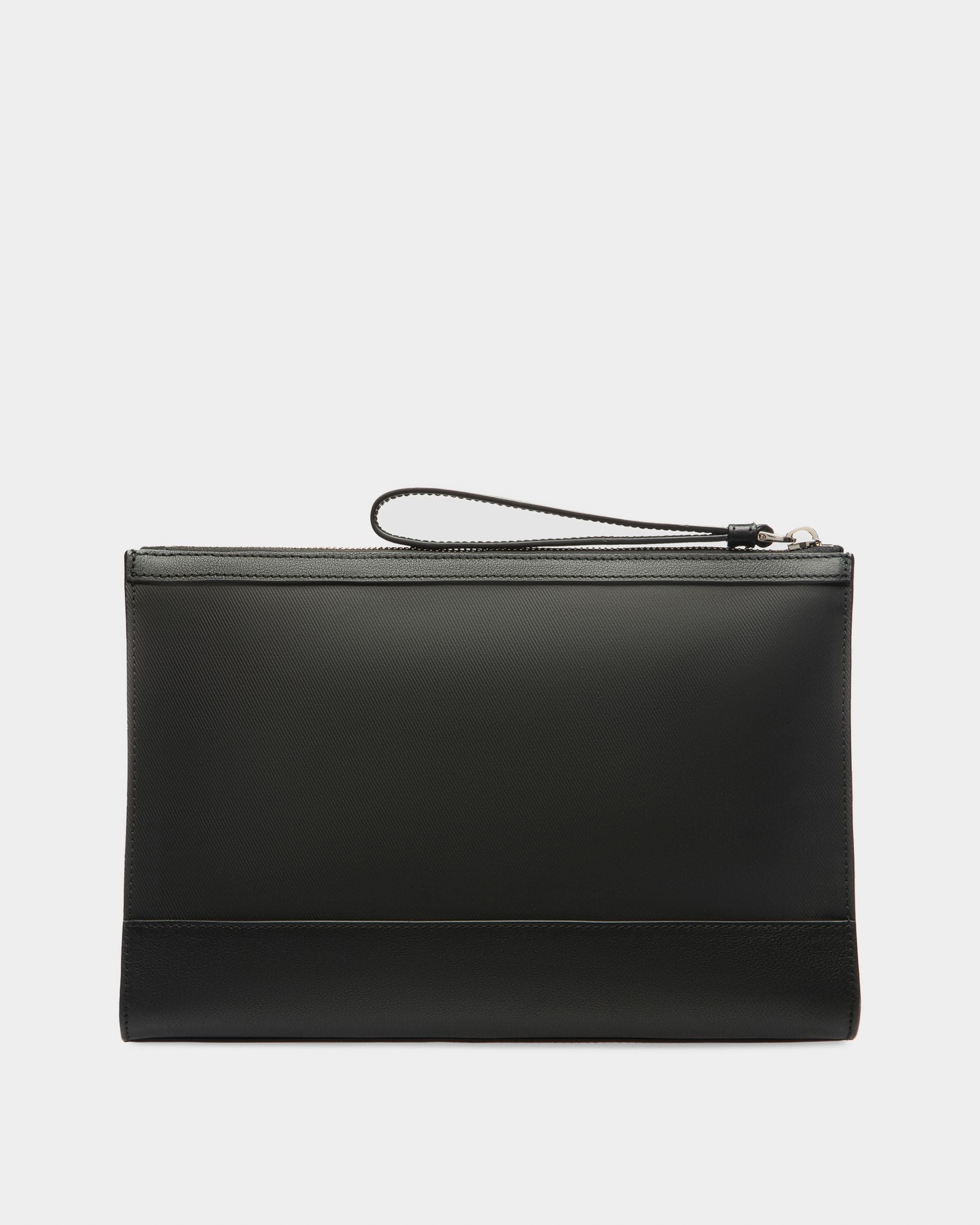Vinson Coated Canvas & Leather Necessaire In Black - Men's - Bally - 02