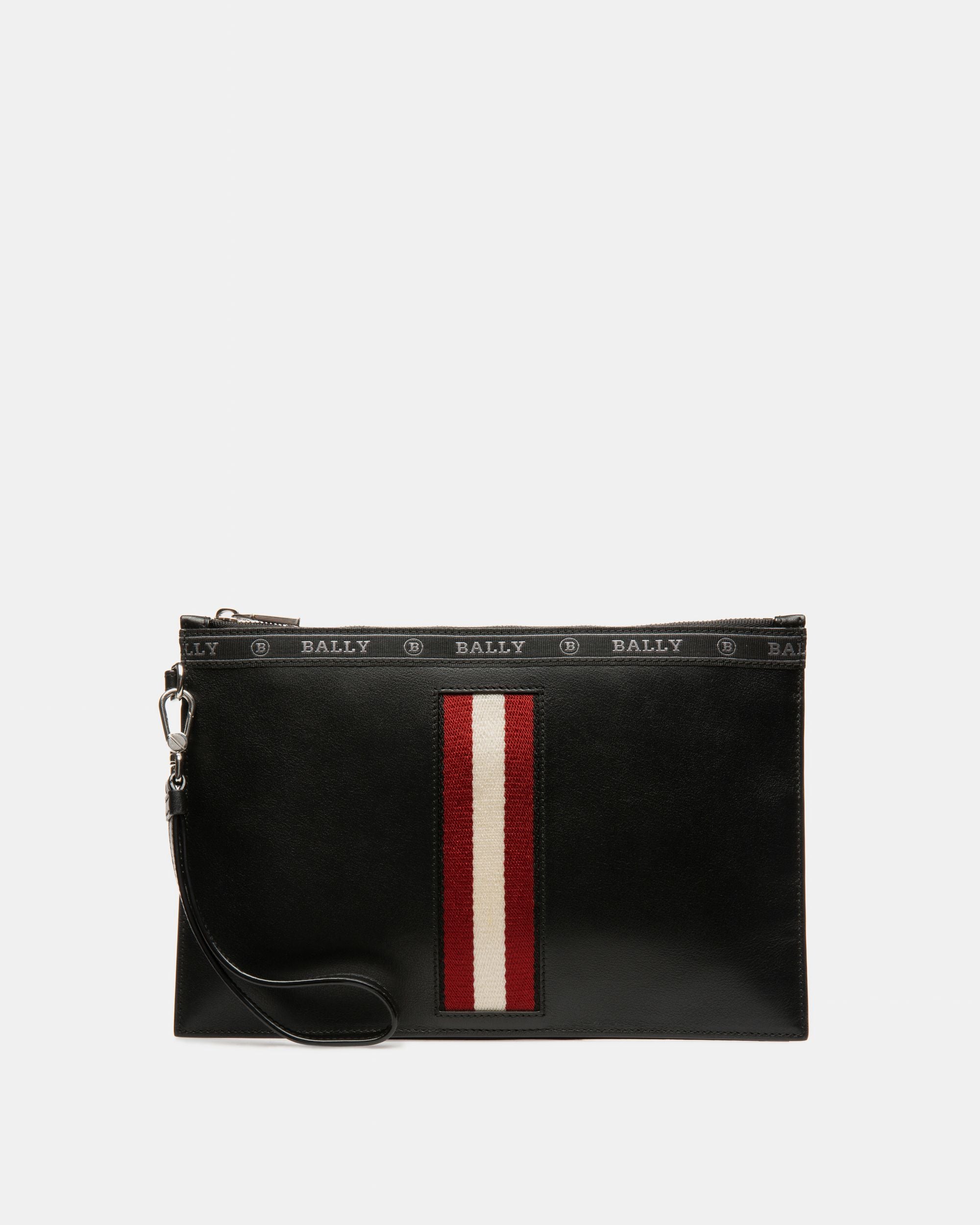 Benery Leather Necessaire In Black - Men's - Bally - 01
